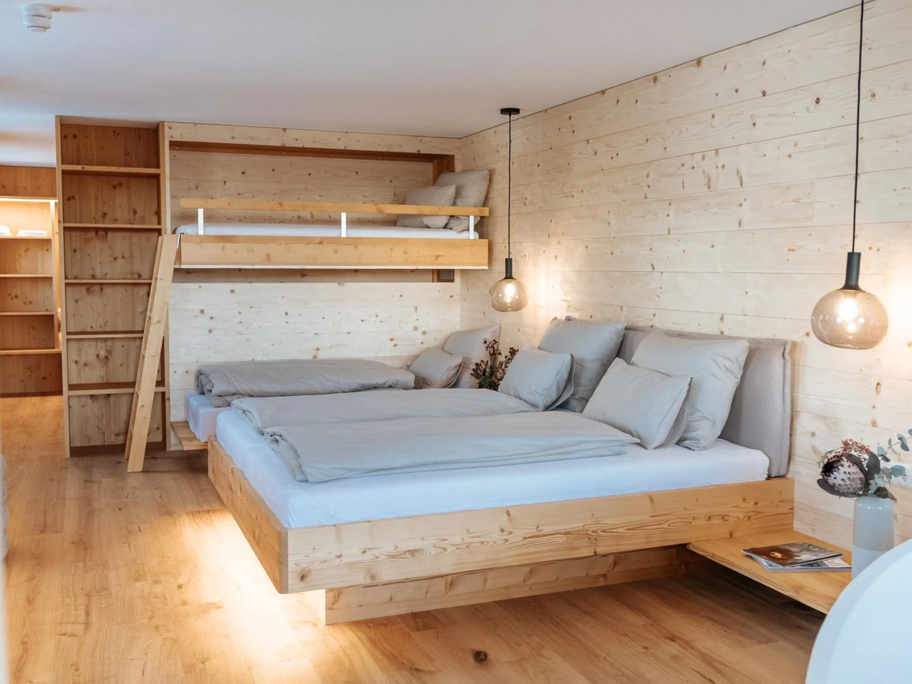 Bed in Berghotel Wald&Wiesn