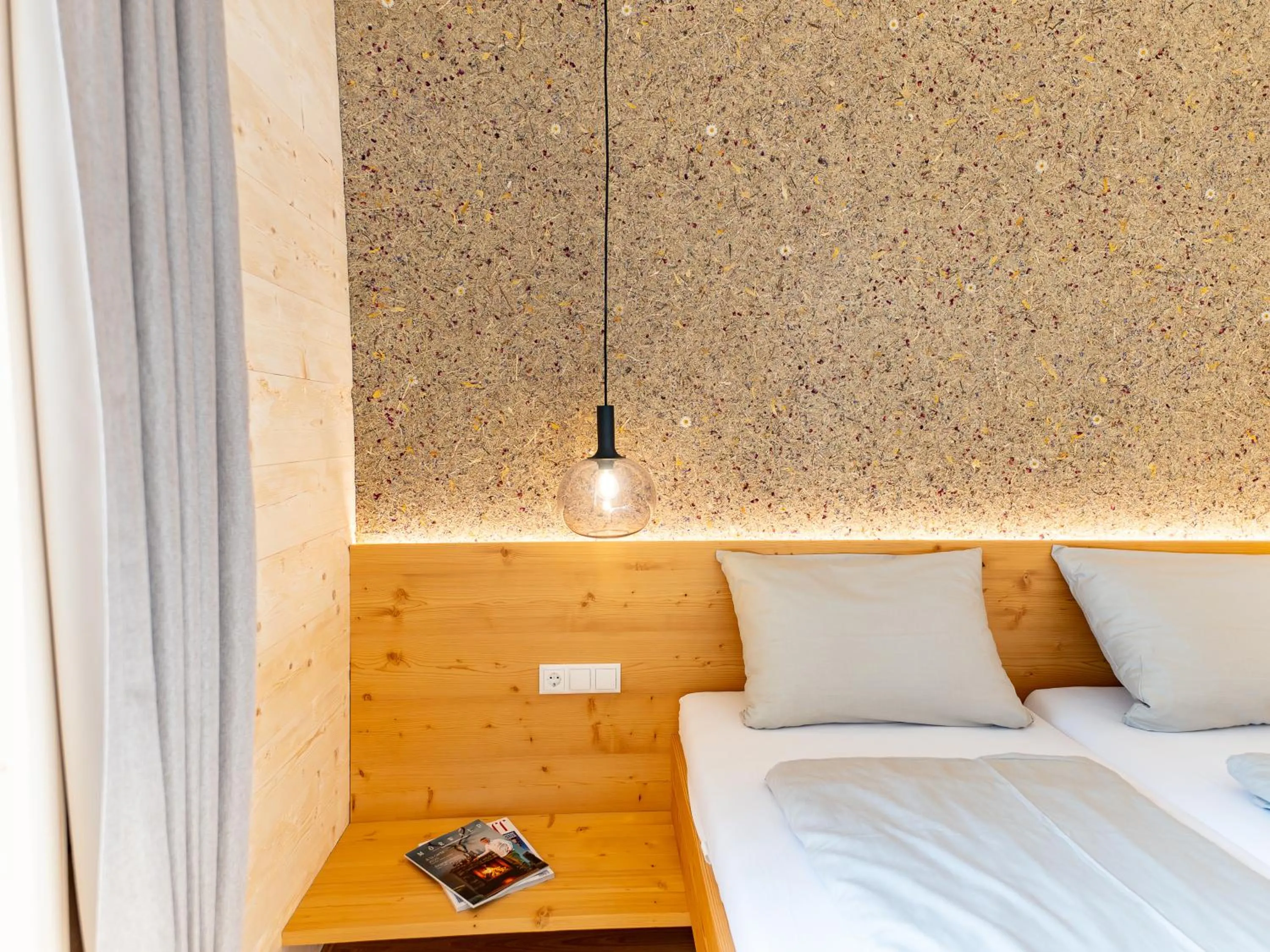 Bed in Berghotel Wald&Wiesn