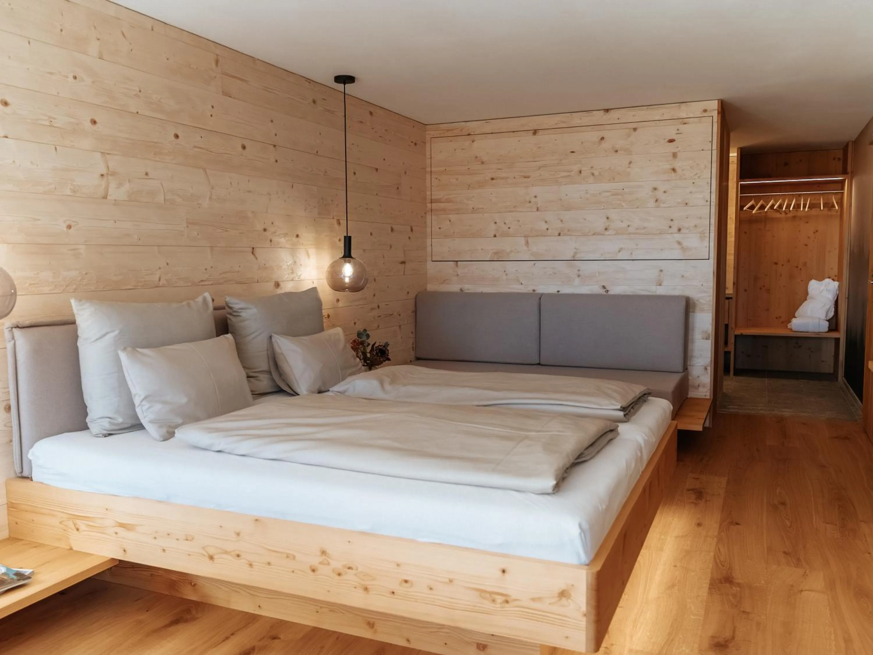 Bed in Berghotel Wald&Wiesn