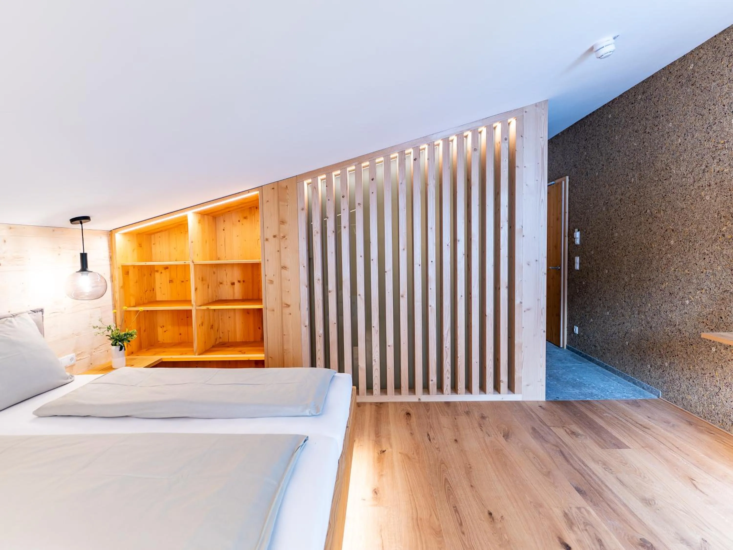 Bed in Berghotel Wald&Wiesn