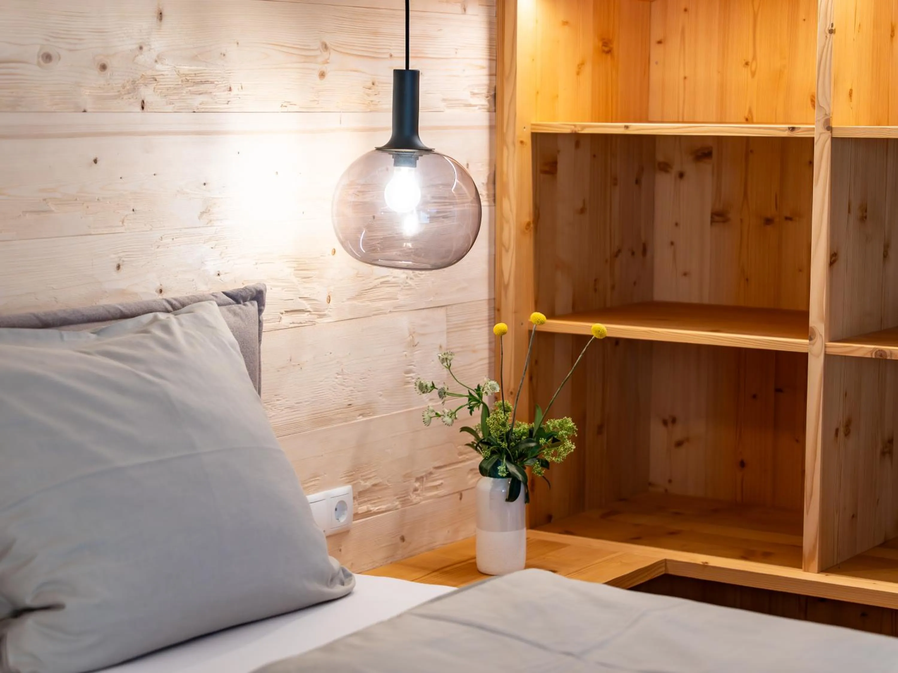 Bed in Berghotel Wald&Wiesn