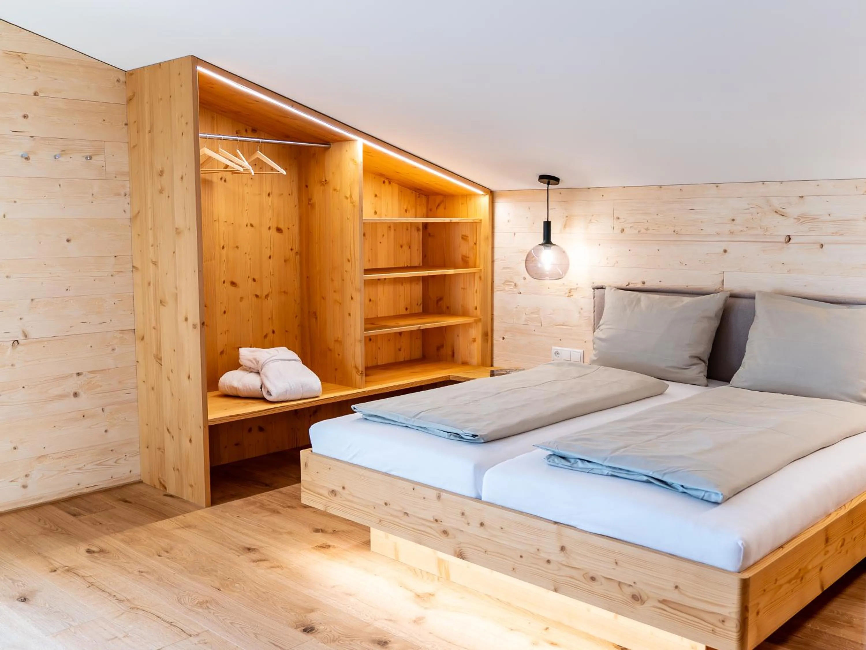 Bed in Berghotel Wald&Wiesn