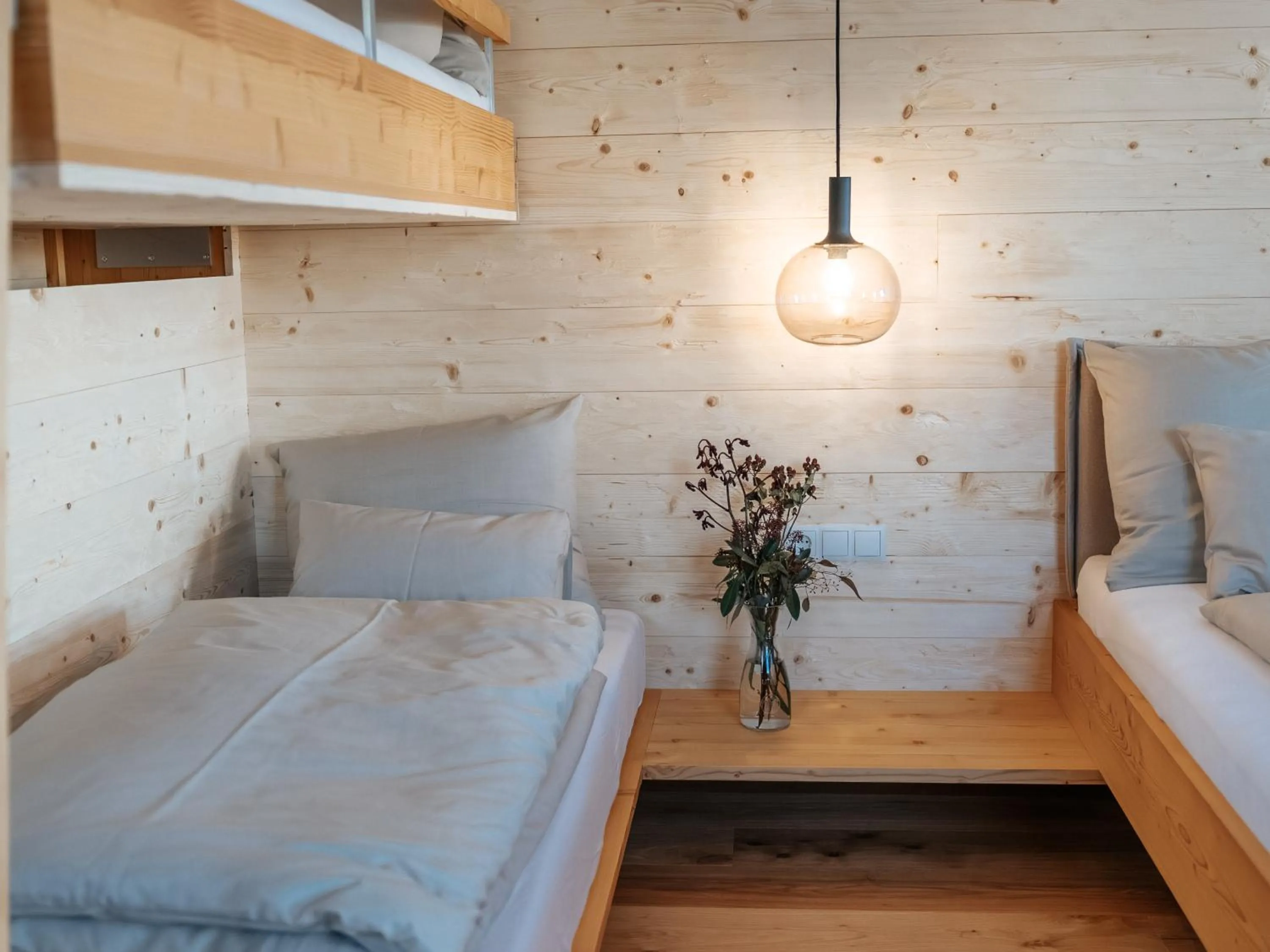 Bed in Berghotel Wald&Wiesn