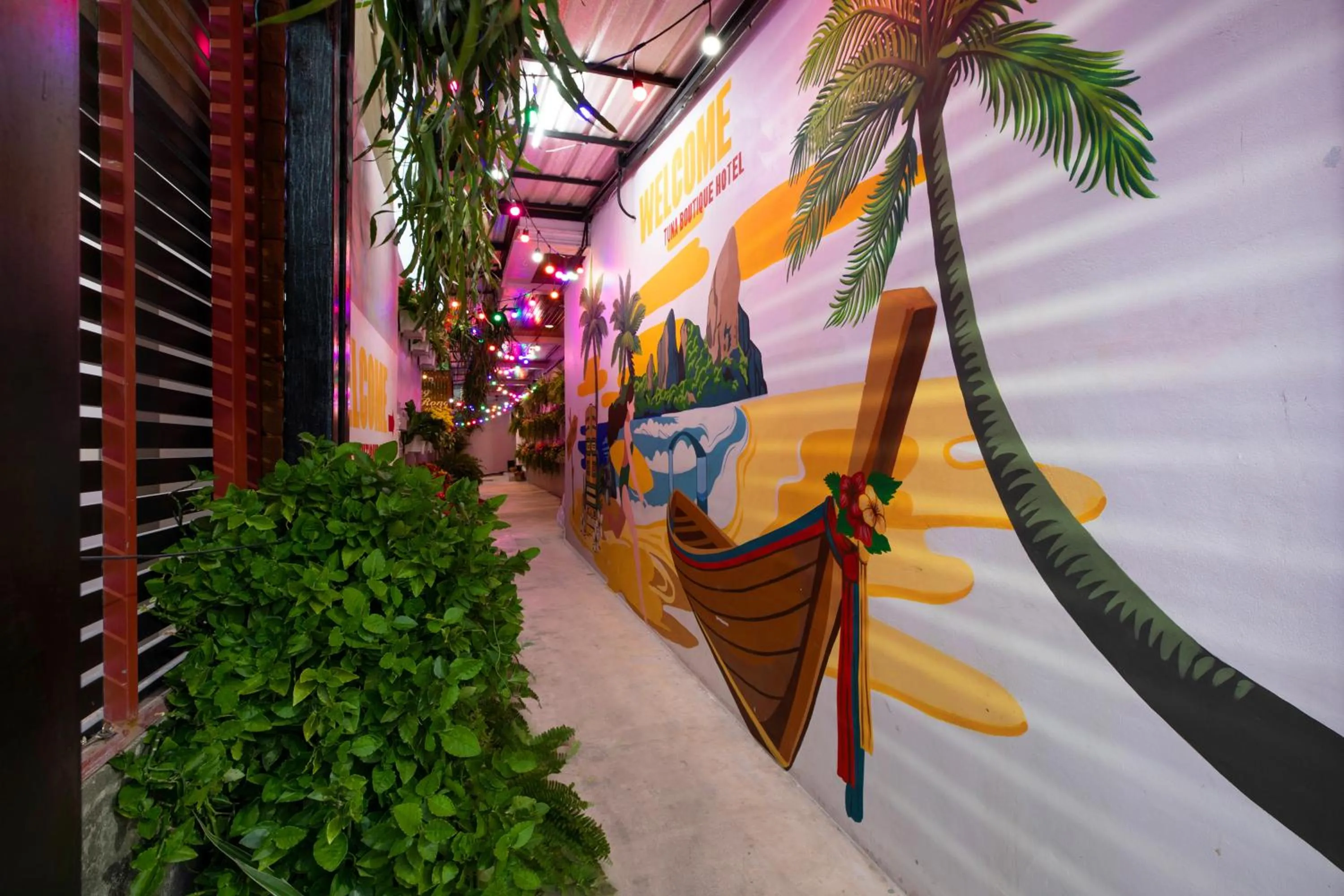 Facade/entrance in Tuna Boutique Hotel Patong