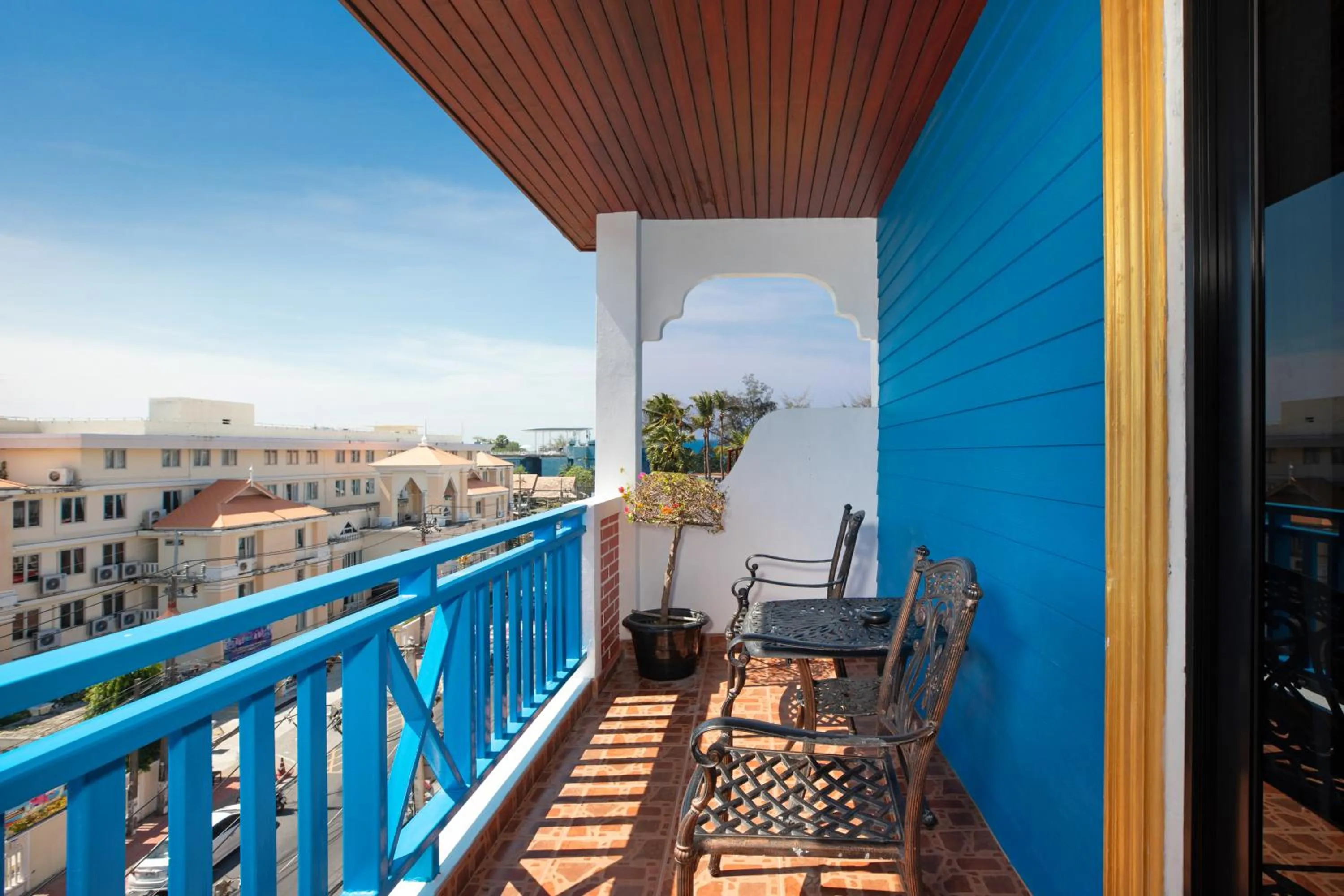 Patio in Tuna Boutique Hotel Patong