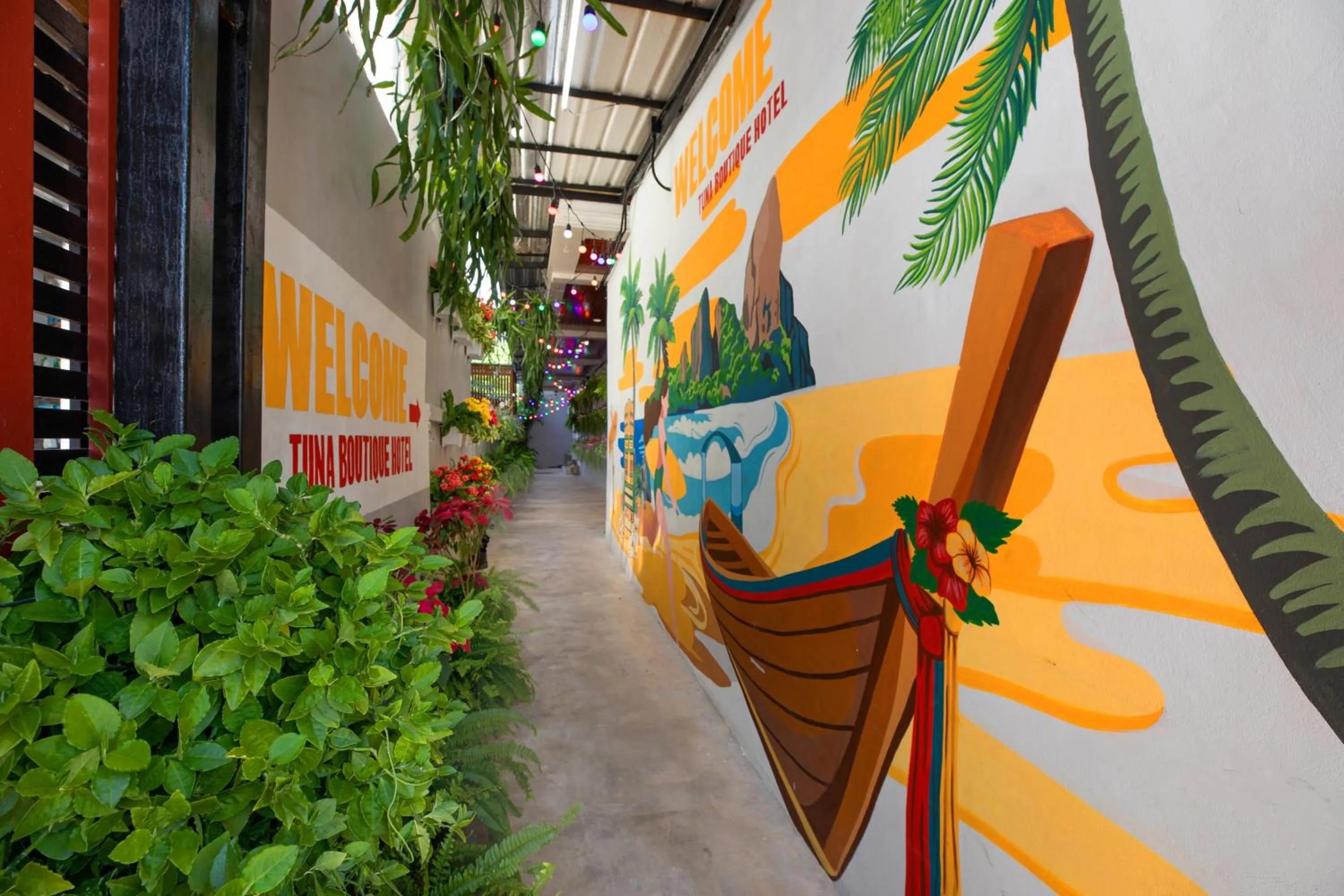 Facade/entrance in Tuna Boutique Hotel Patong