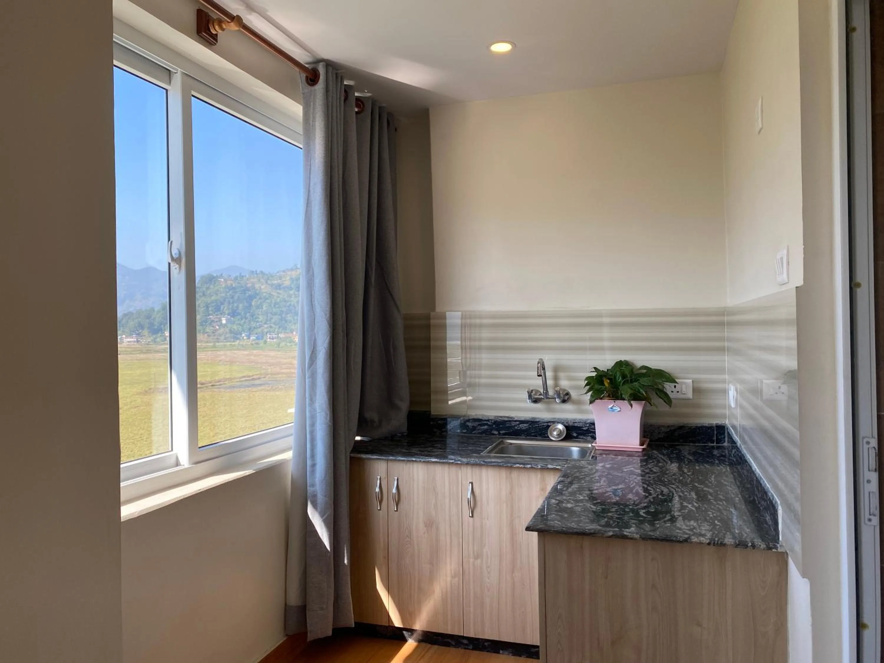 Kitchen or kitchenette in Samiyog Tourist Resort