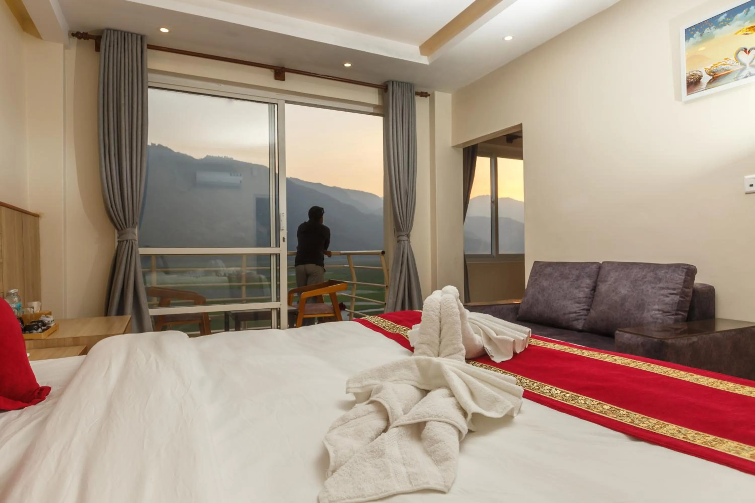 Photo of the whole room, Bed in Samiyog Tourist Resort