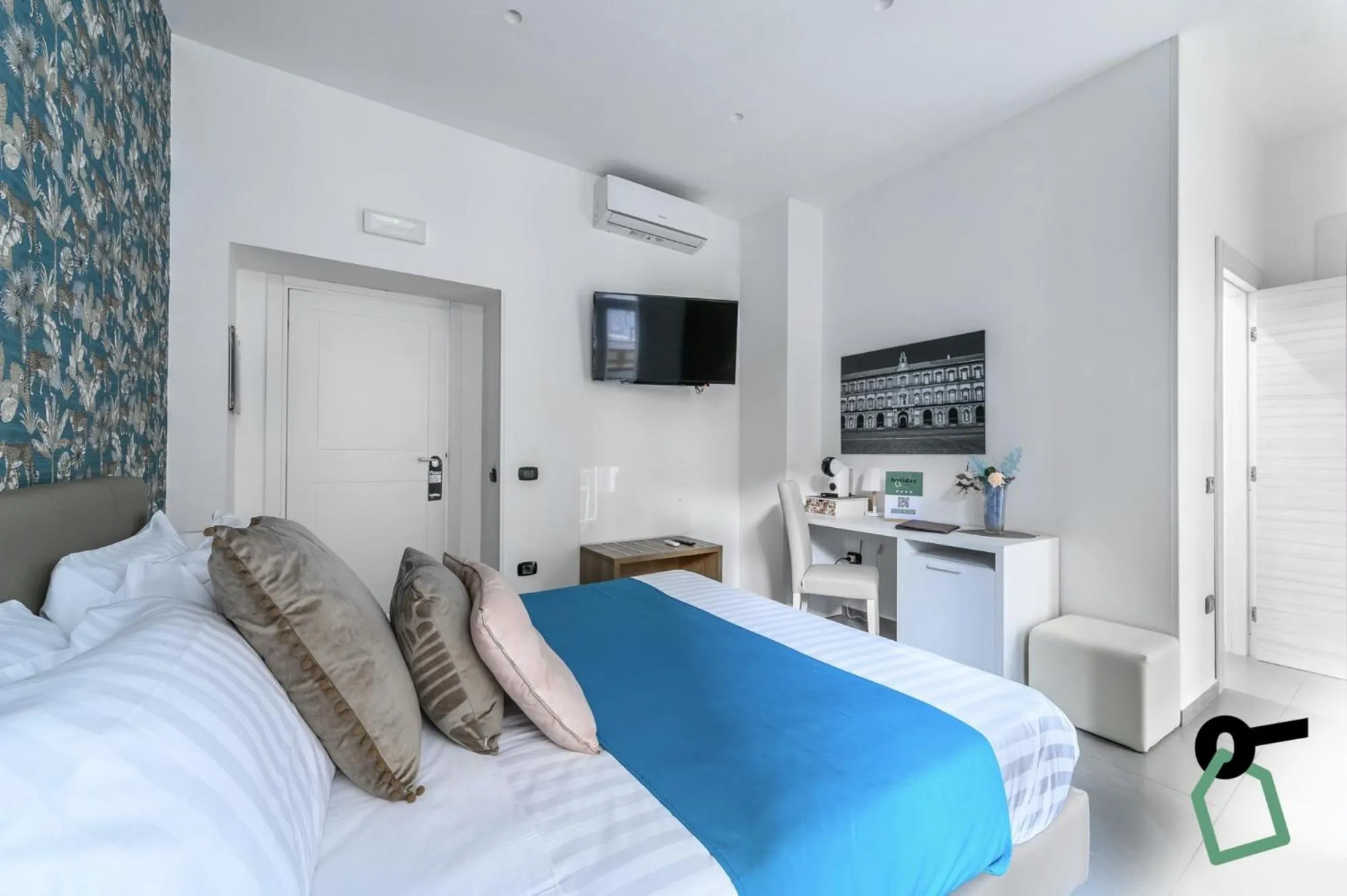 Bedroom, Bed in Hotiday Room Collection - Napoli Sant'Arcangelo