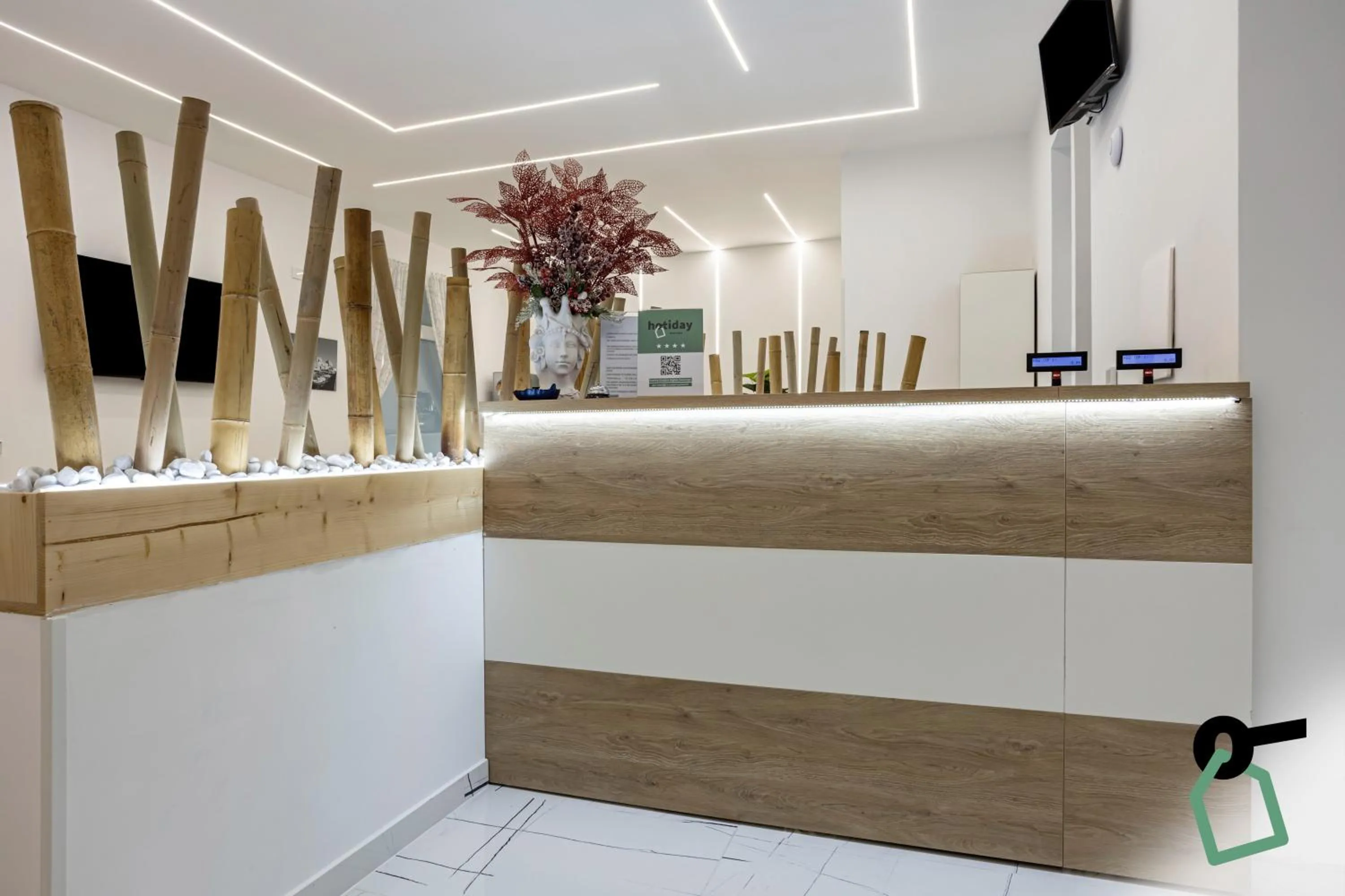 Lobby or reception in Hotiday Room Collection - Napoli Sant'Arcangelo