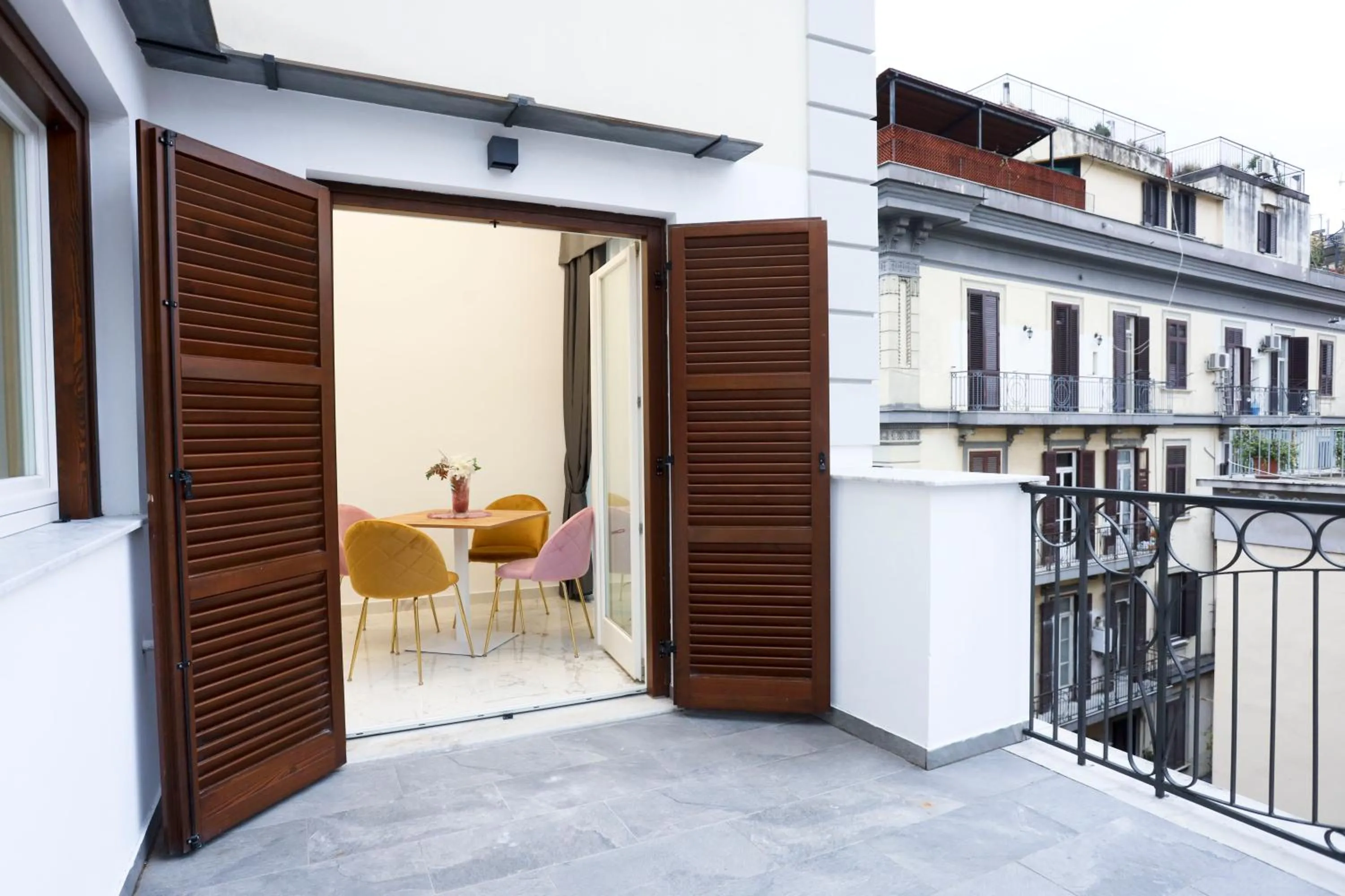 Balcony/Terrace in Hotiday Room Collection - Napoli Sant'Arcangelo