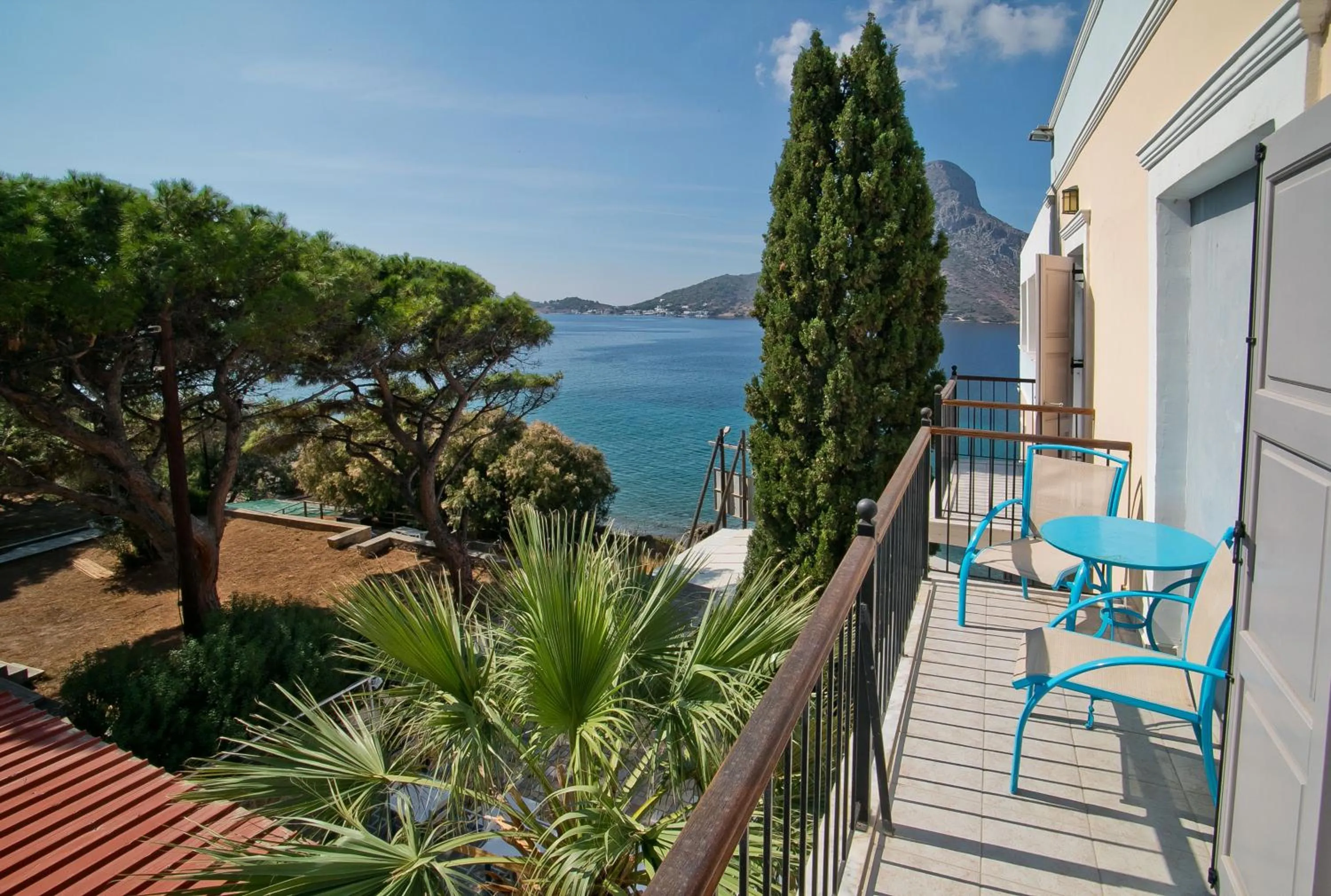 Balcony/Terrace in MasouriBlu Boutique Hotel