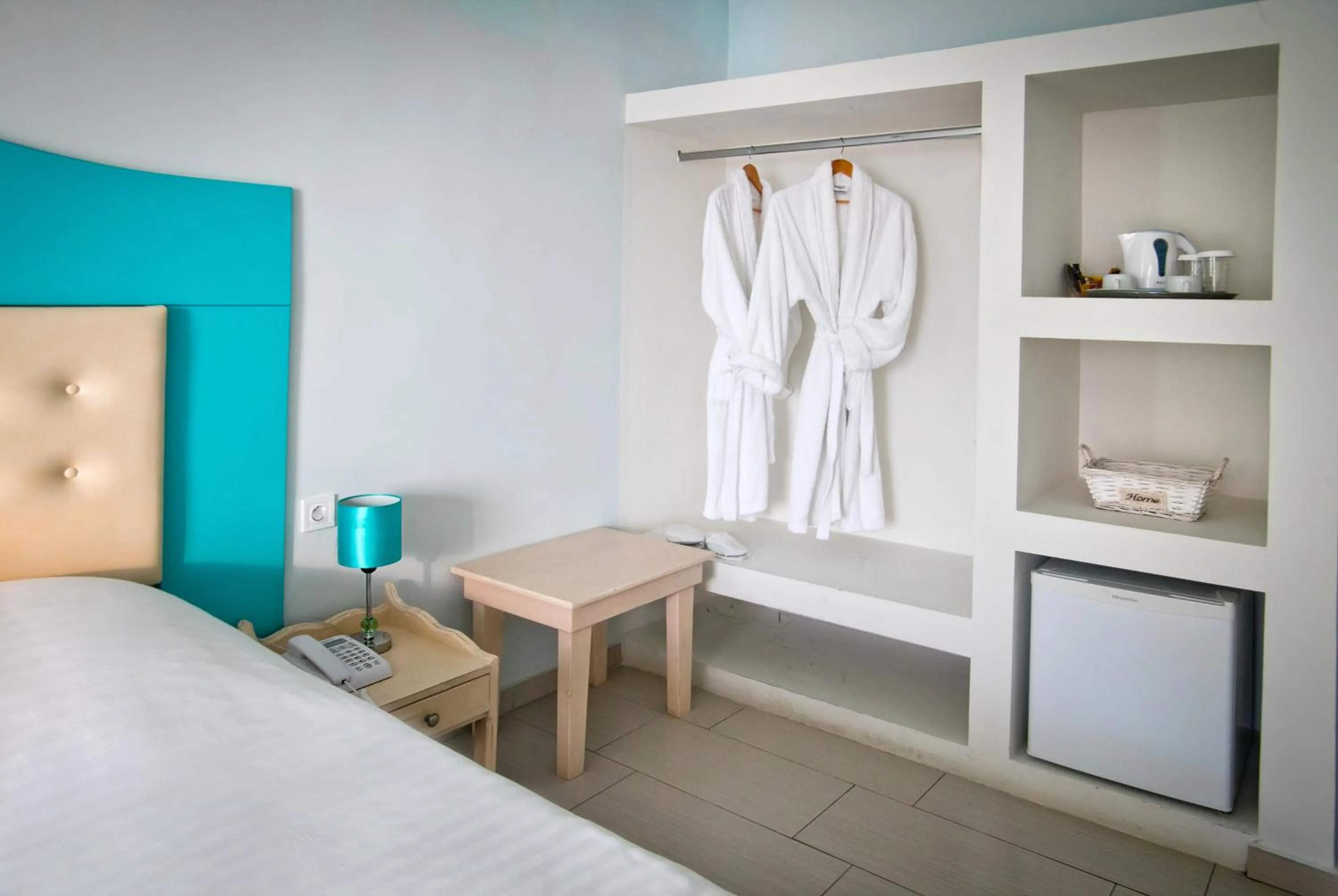 Photo of the whole room, Bed in MasouriBlu Boutique Hotel