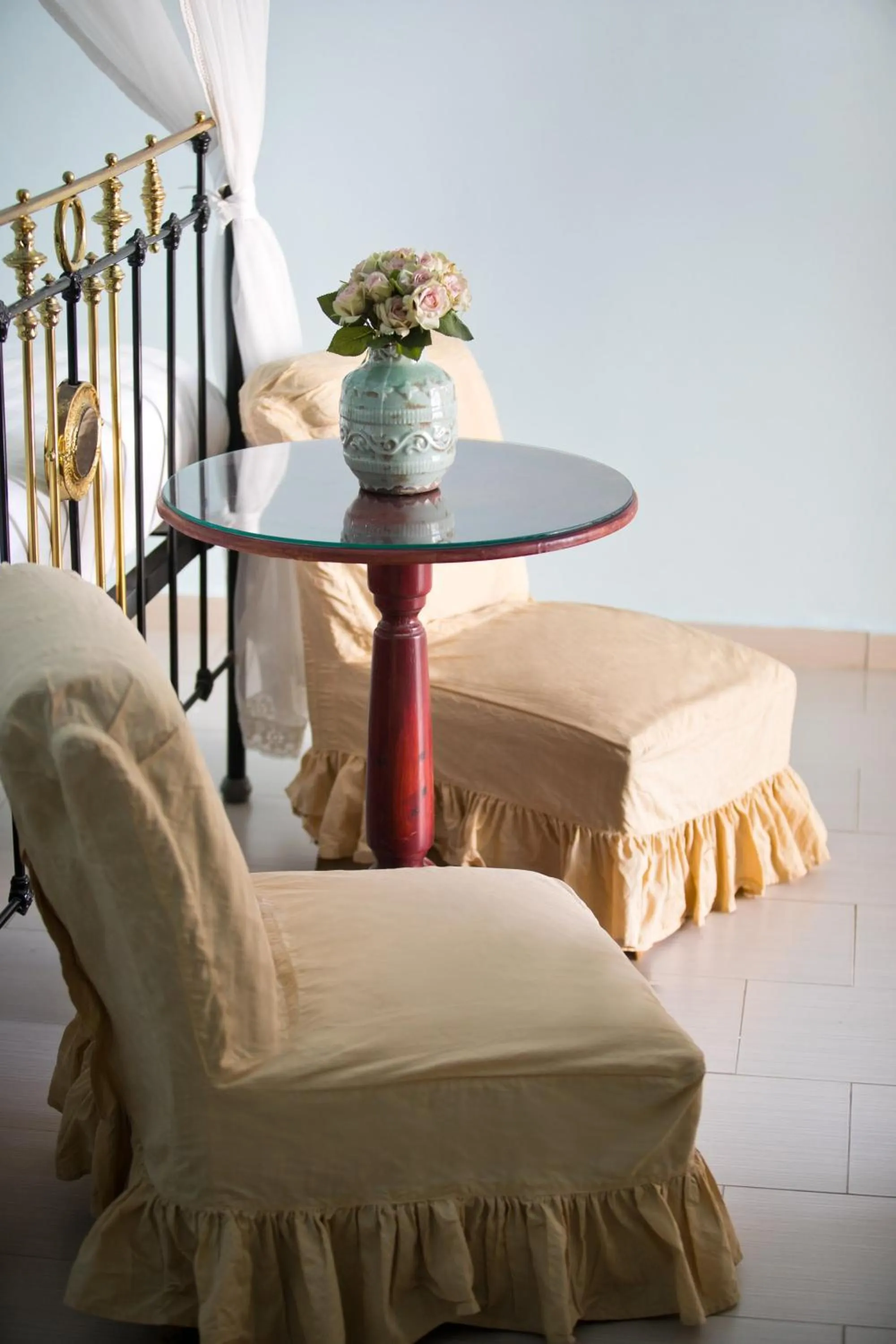 Decorative detail in MasouriBlu Boutique Hotel