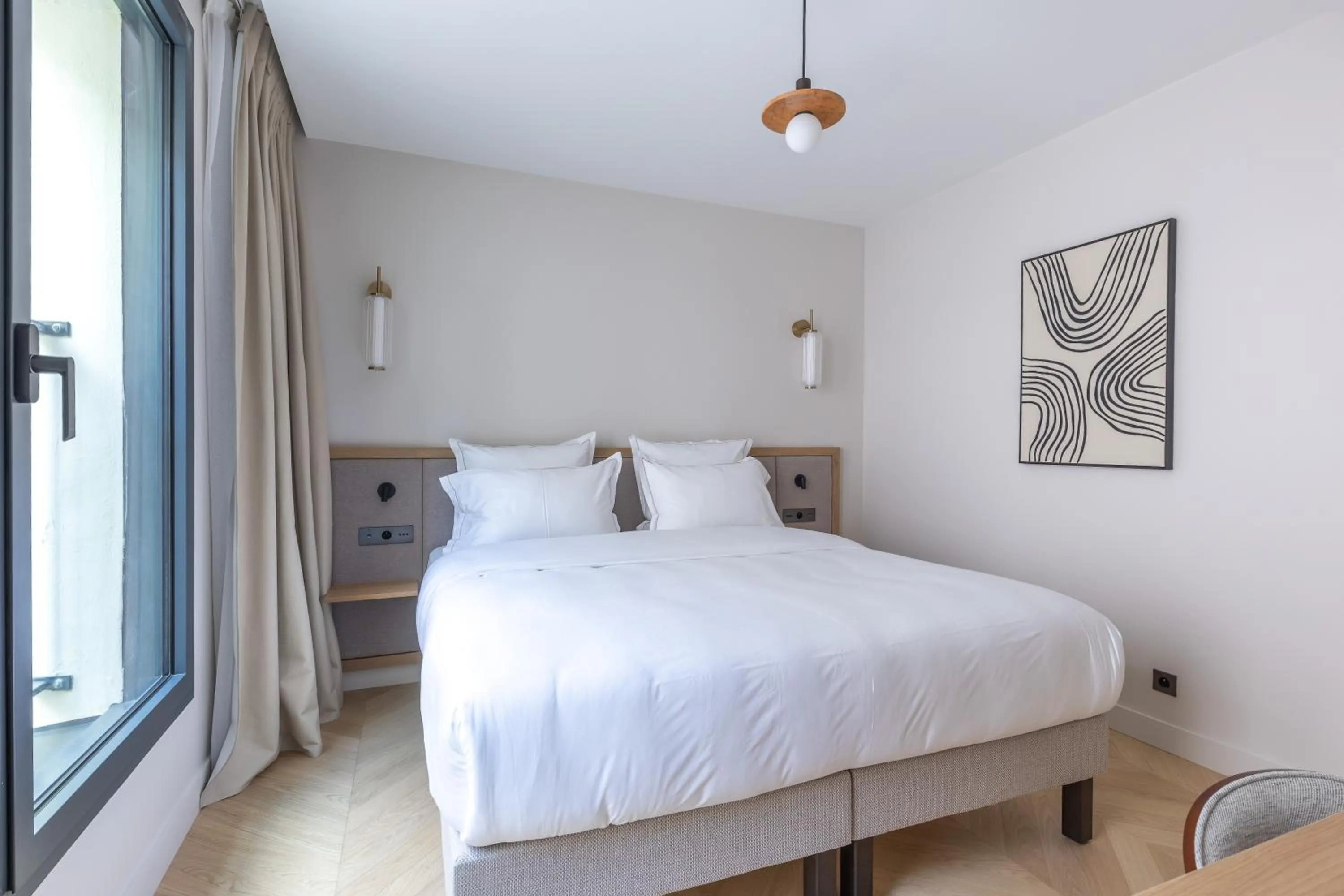 Bed in Quartier Libre Opera