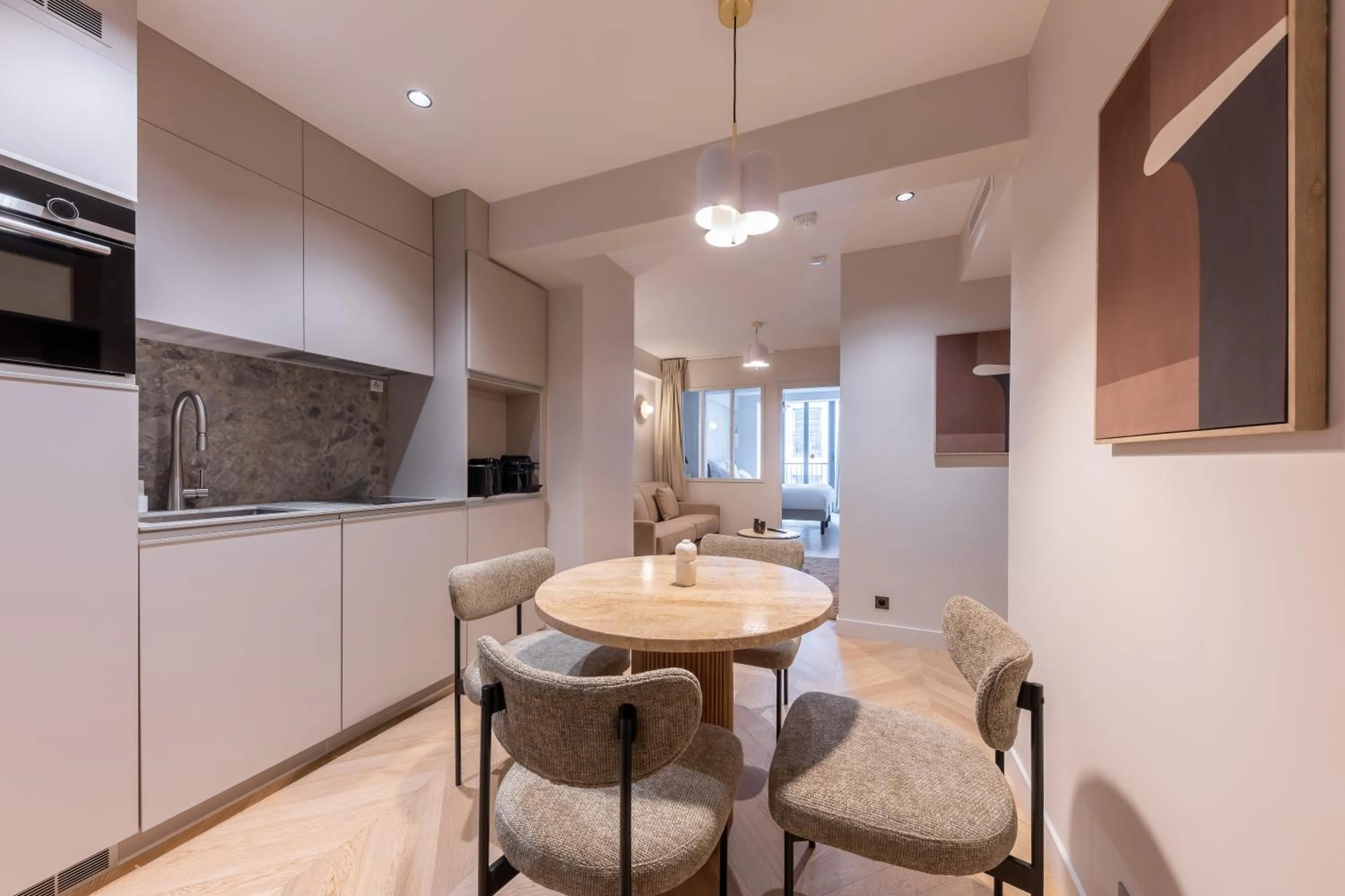 Kitchen or kitchenette in Quartier Libre Opera