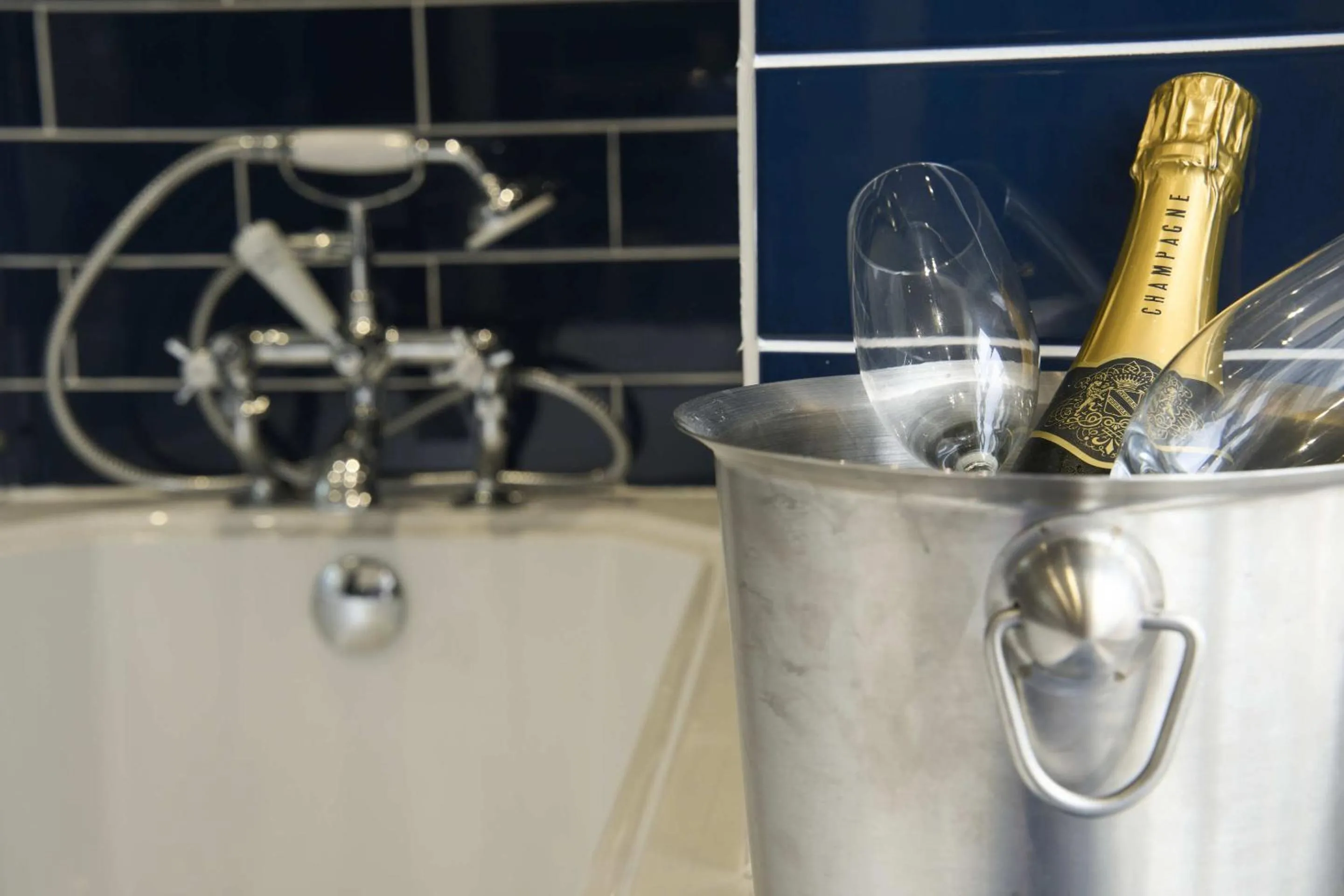 Bathroom in The White Hart Hotel