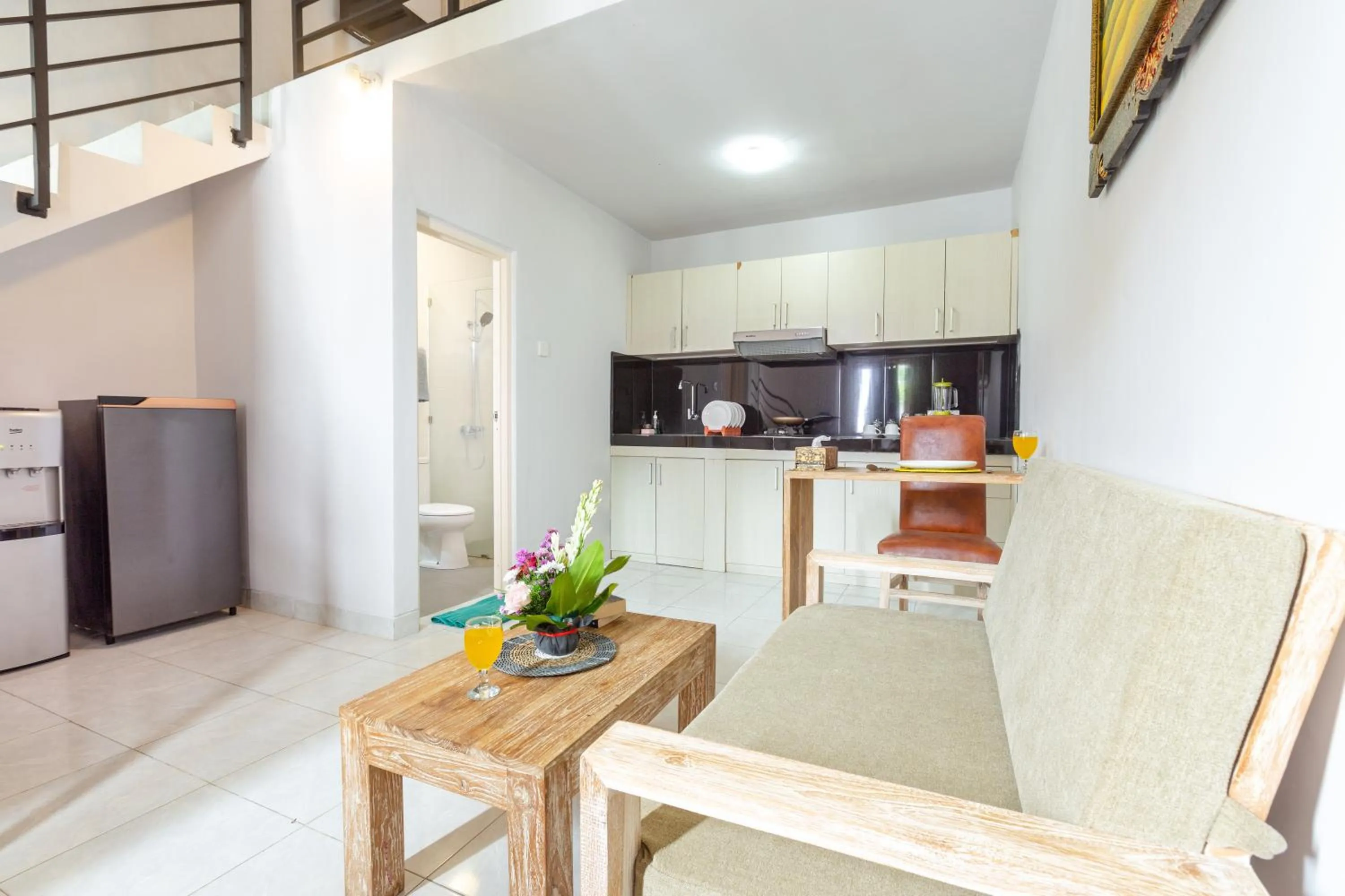 Seating area in Maisaba Seminyak Loft & Villas