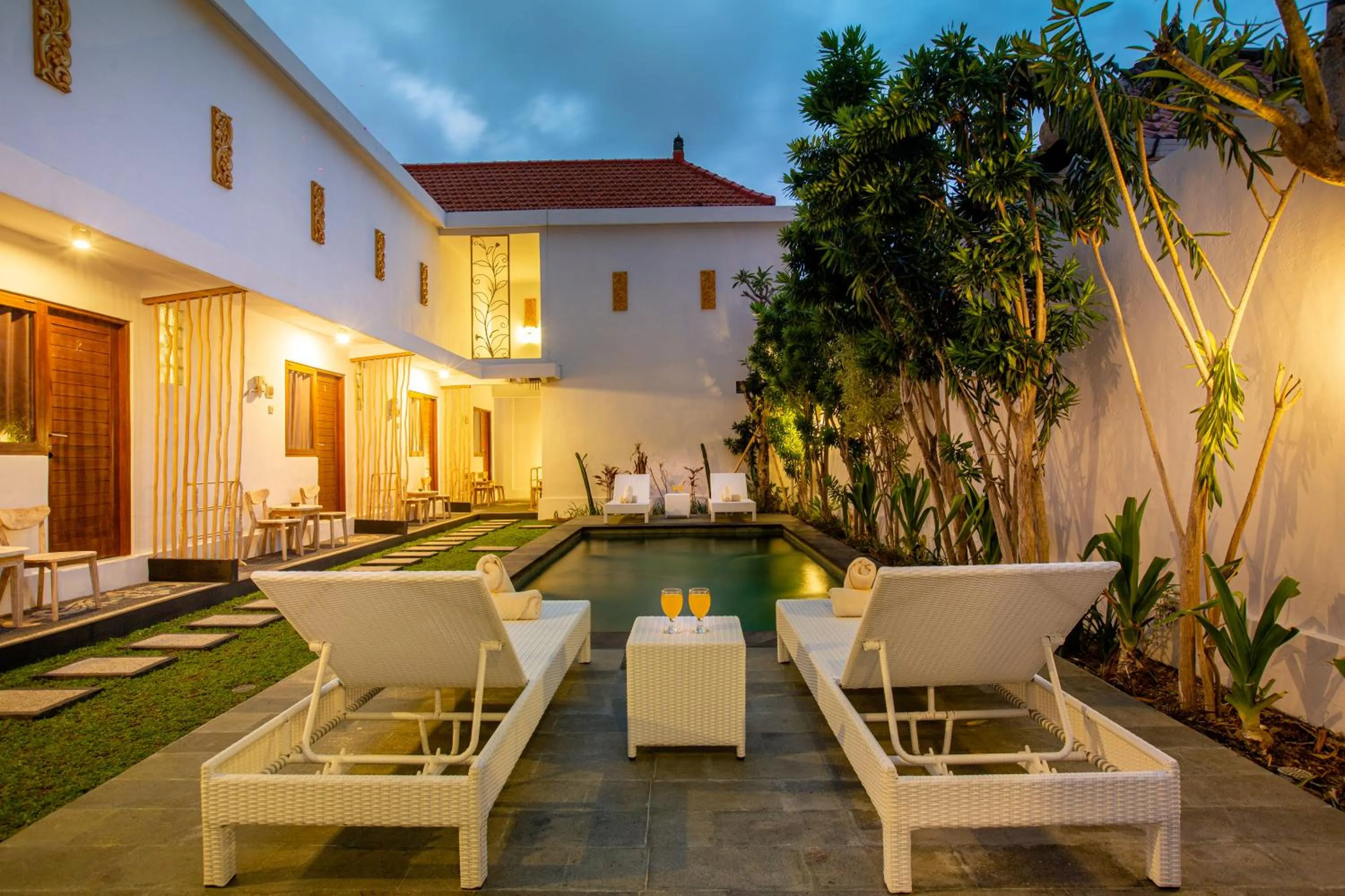 Swimming pool in Maisaba Seminyak Loft & Villas