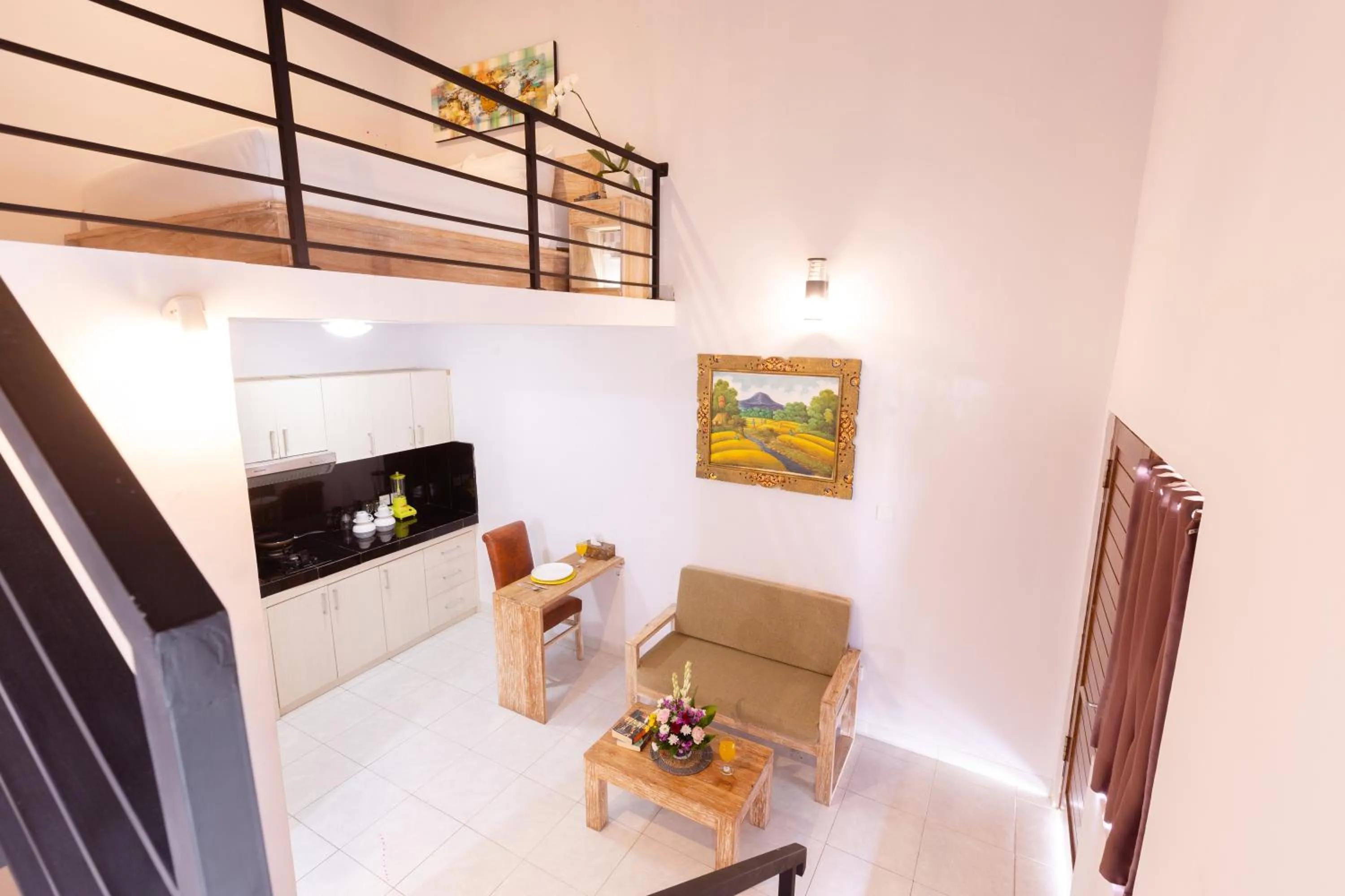 Kitchen or kitchenette in Maisaba Seminyak Loft & Villas