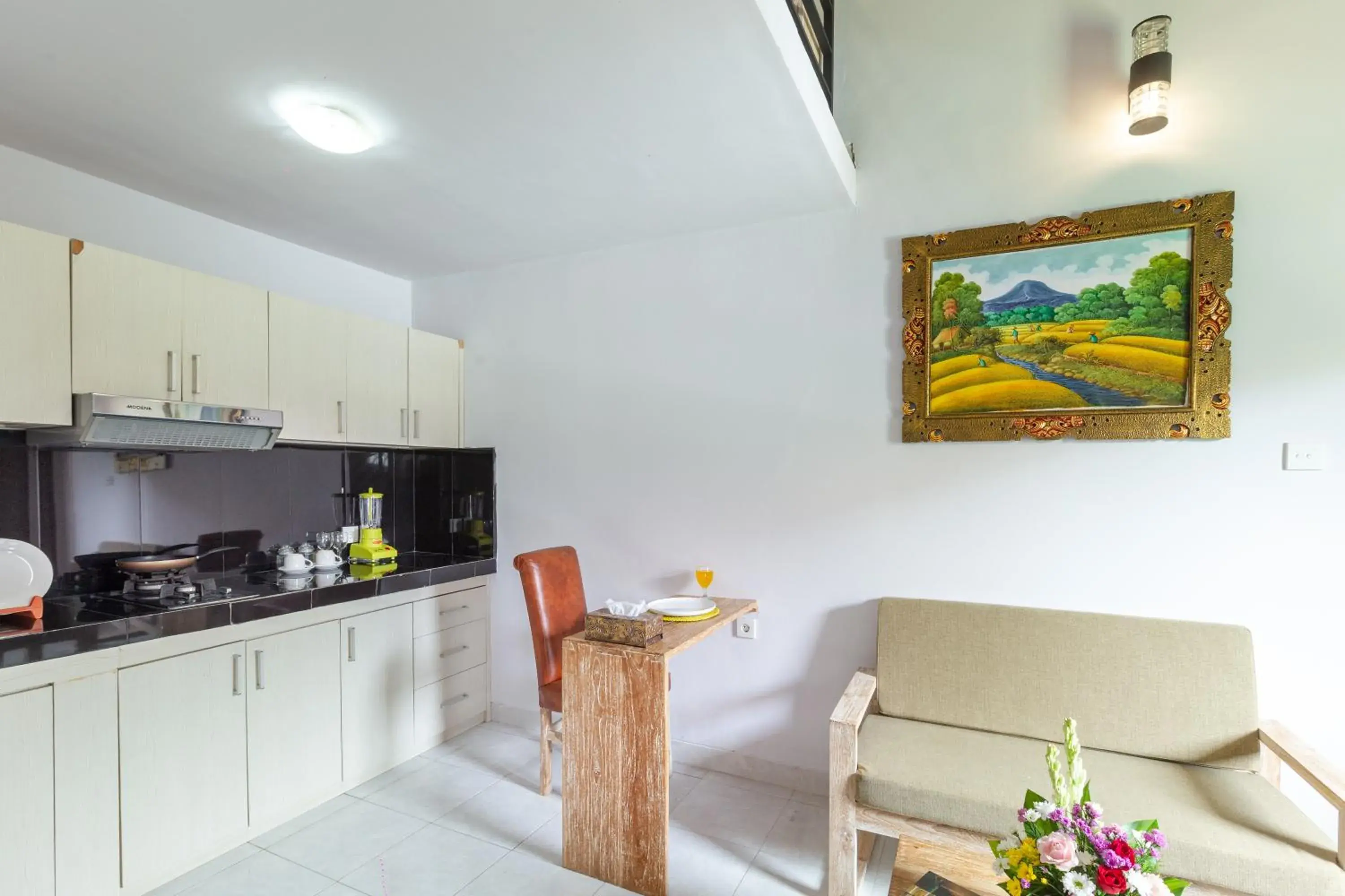 Kitchen or kitchenette in Maisaba Seminyak Loft & Villas Kitchen or kitchenette in Maisaba Seminyak Loft & Villas