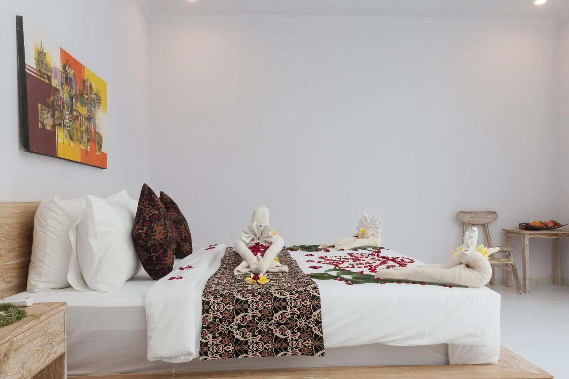 Bed in Maisaba Seminyak Loft & Villas