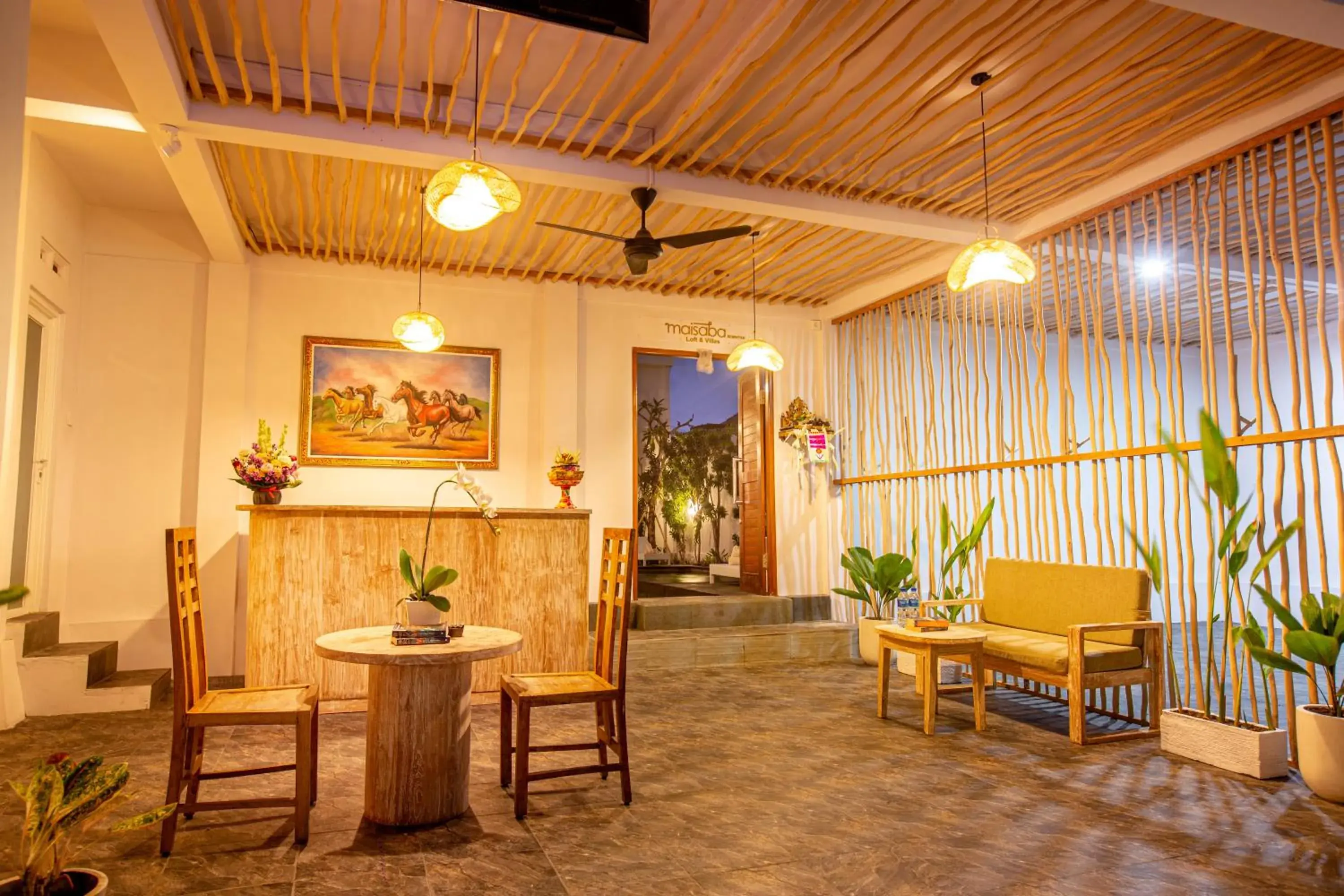 Lobby or reception in Maisaba Seminyak Loft & Villas Lobby or reception in Maisaba Seminyak Loft & Villas