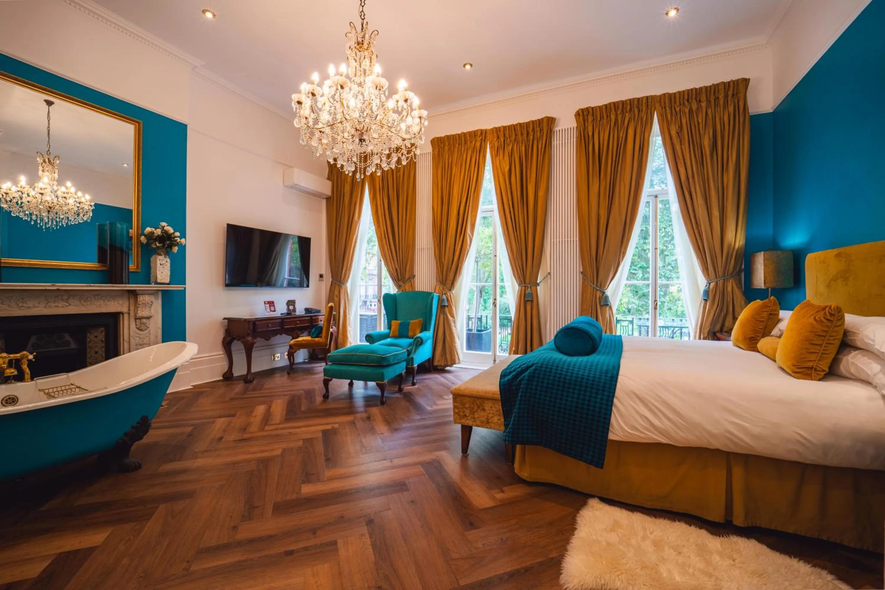 Bedroom, Bed in Twenty Nevern Square Hotel