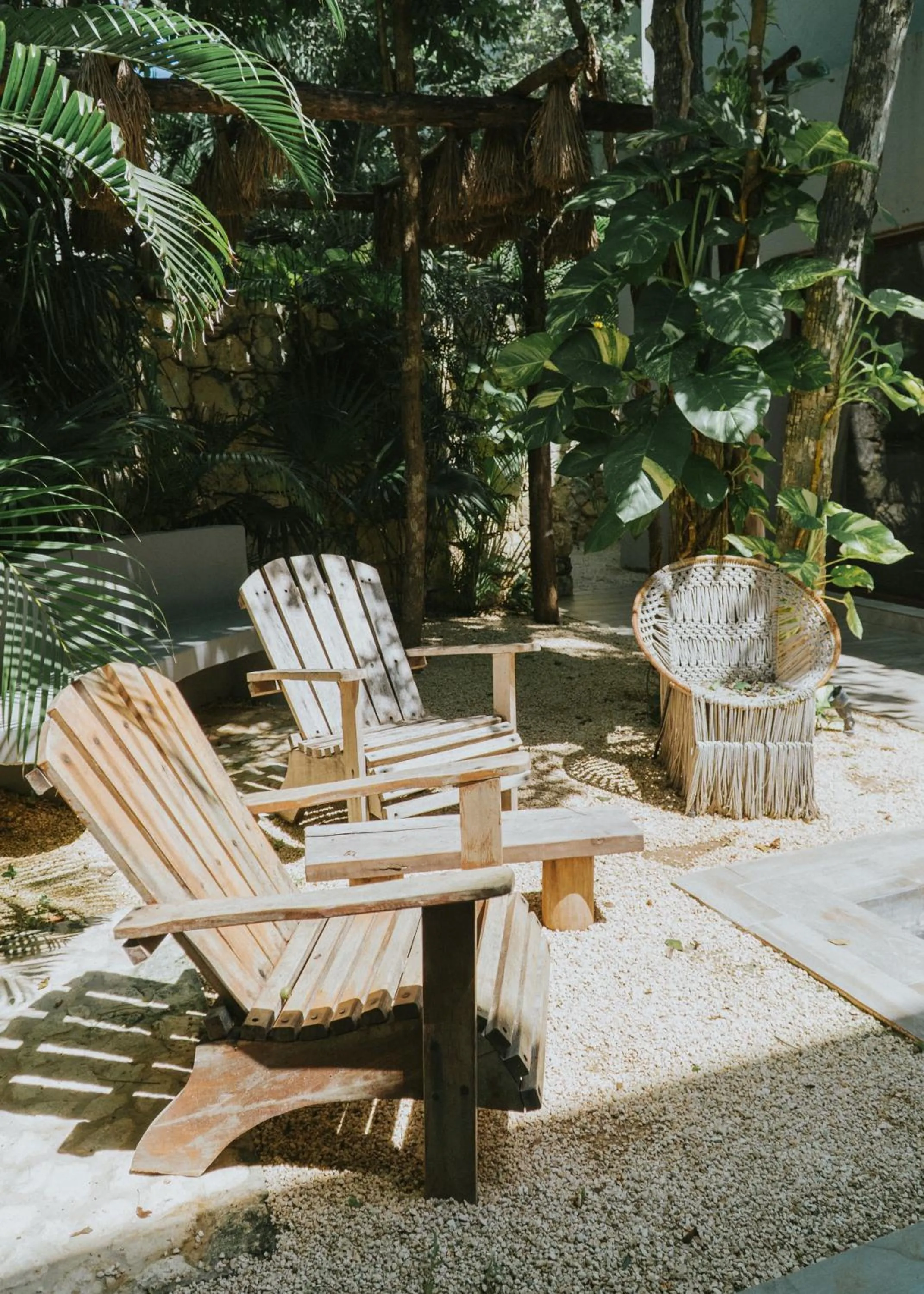 Pool view in Kuun Taak Tulum