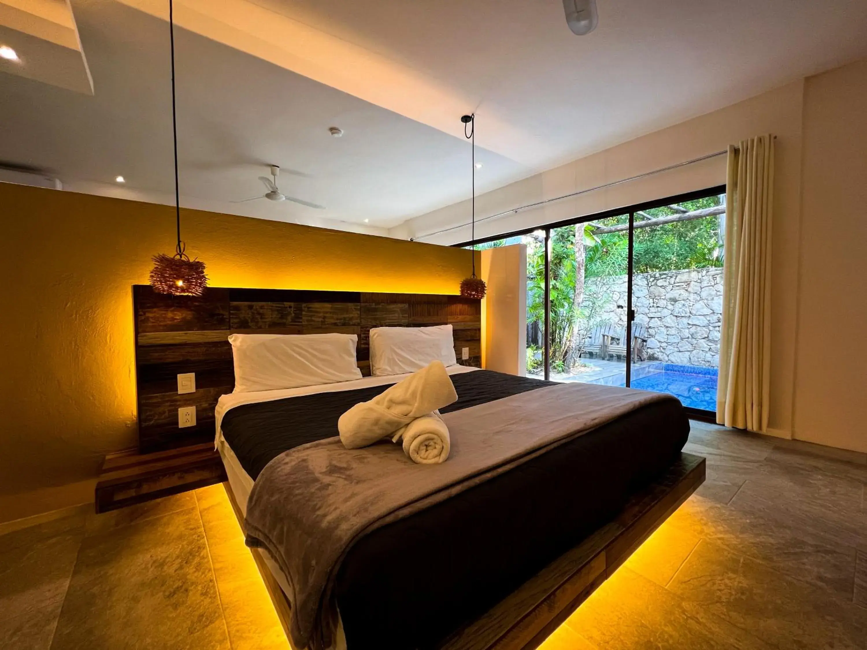 Quadruple Room with Terrace in Kuun Taak Tulum Quadruple Room with Terrace in Kuun Taak Tulum