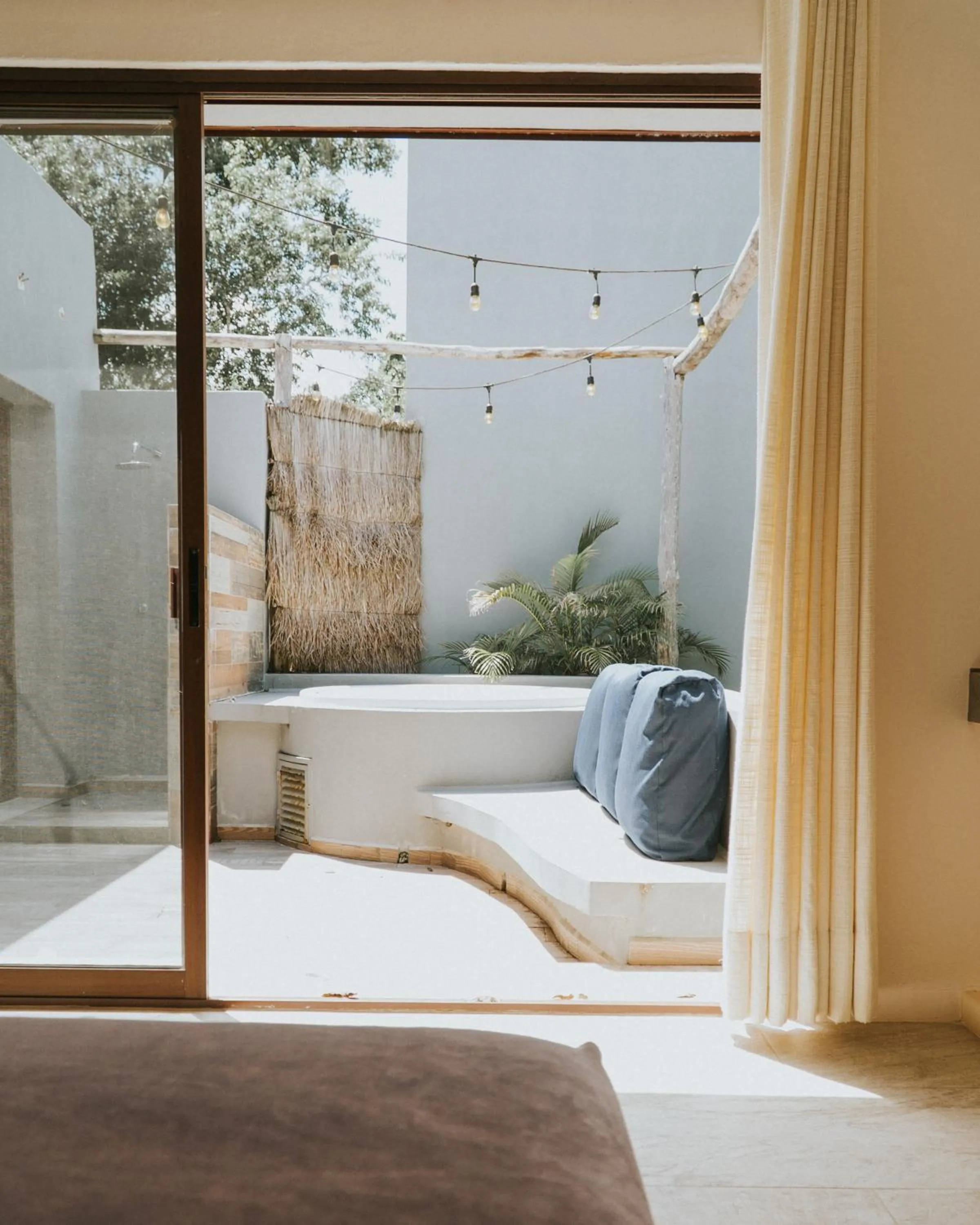 Balcony/Terrace, Bed in Kuun Taak Tulum