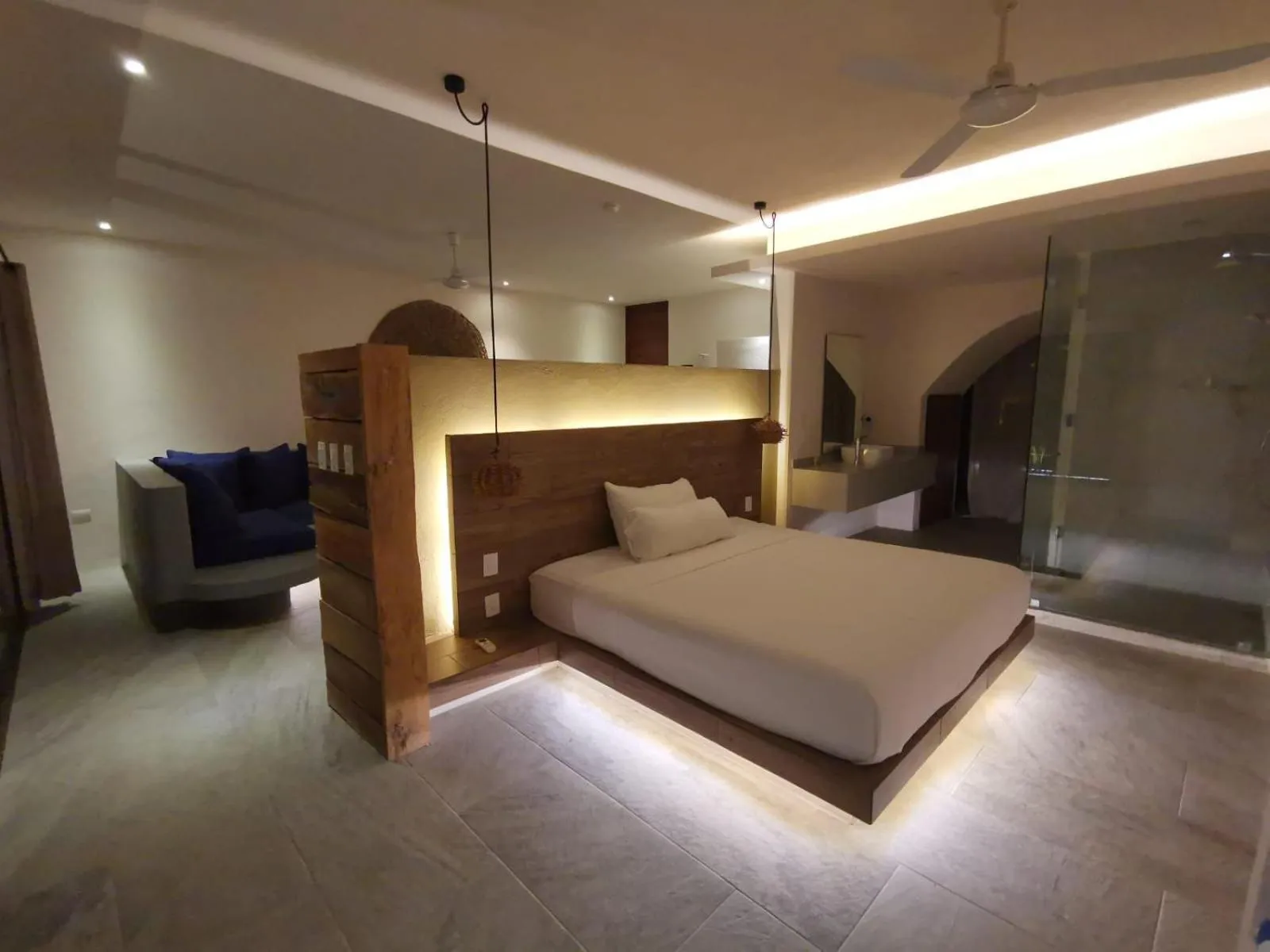 Bedroom, Bed in Kuun Taak Tulum