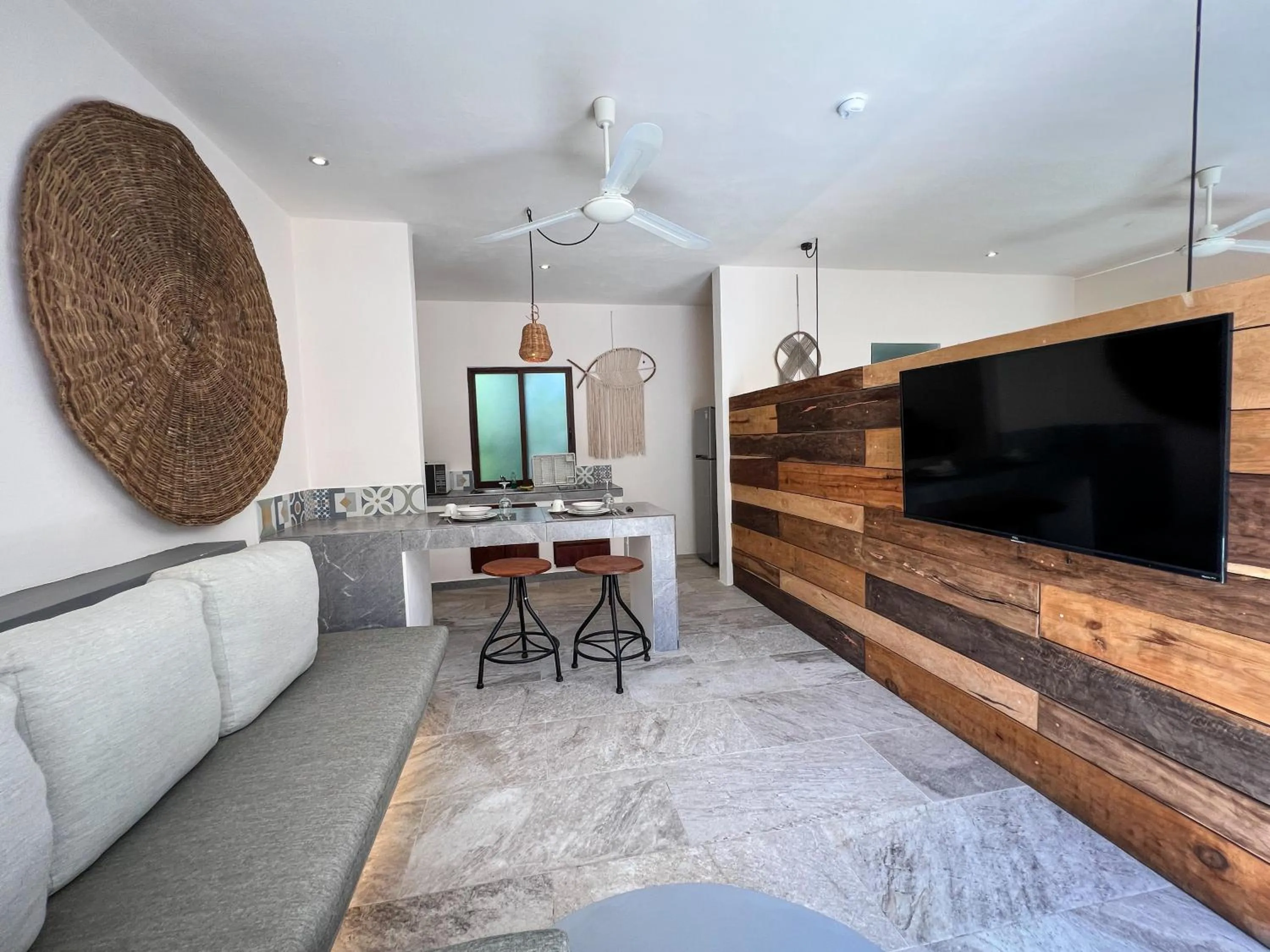 Living room in Kuun Taak Tulum