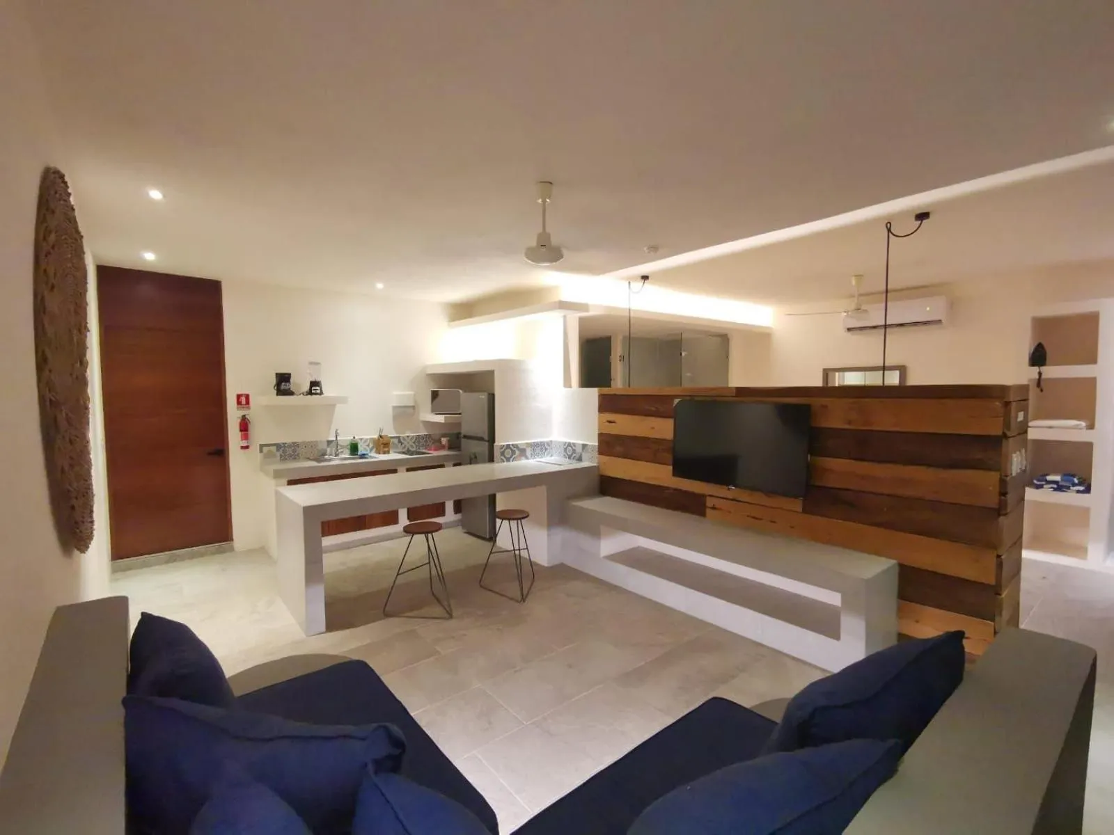 Kitchen or kitchenette in Kuun Taak Tulum