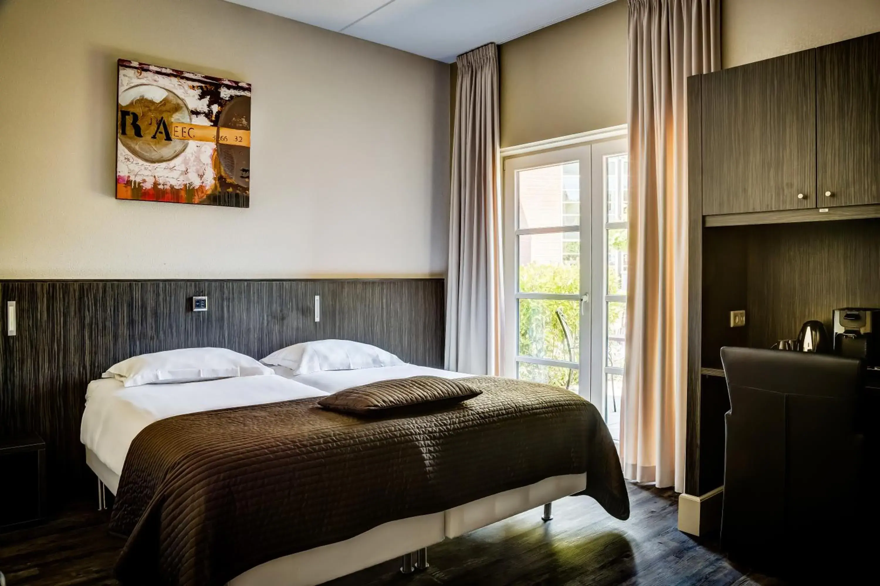 Bed in Fletcher Landgoed Hotel Holthurnsche Hof Bed in Fletcher Landgoed Hotel Holthurnsche Hof