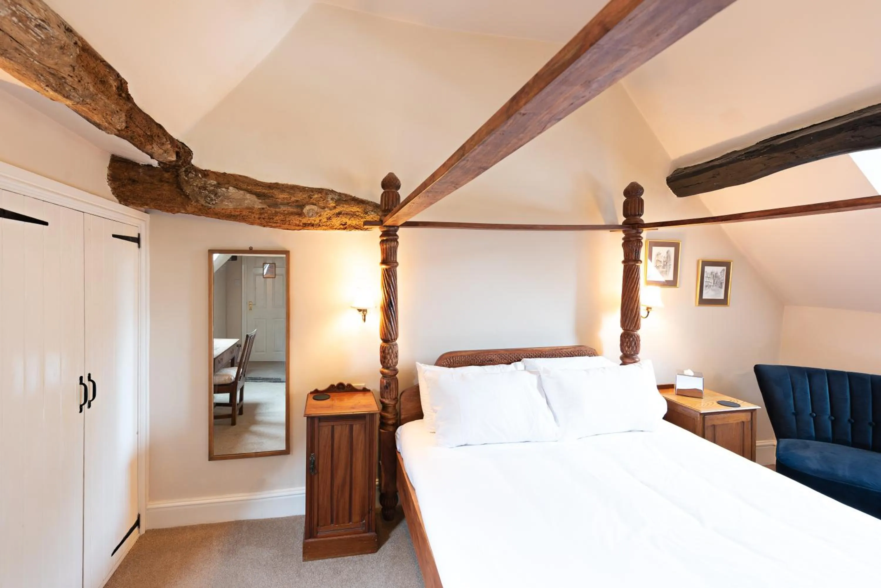 Bed in Corinium Hotel & Restaurant