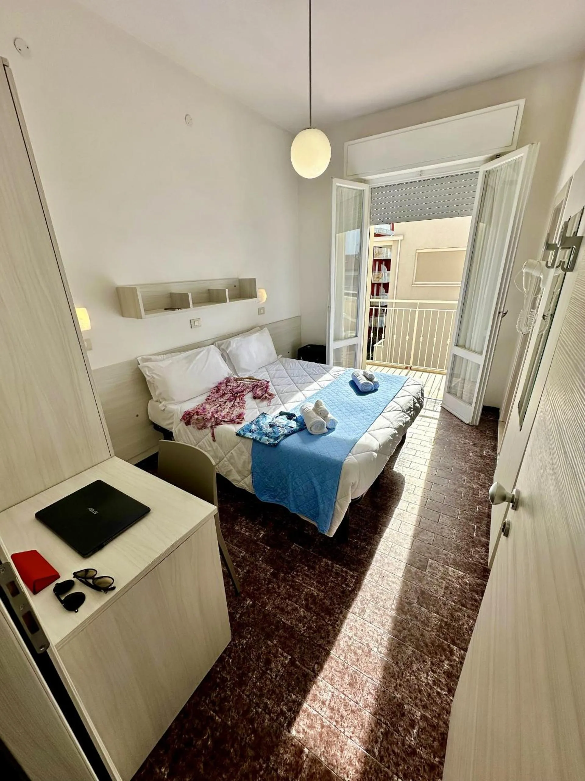 Bed in Hotel Napoleon