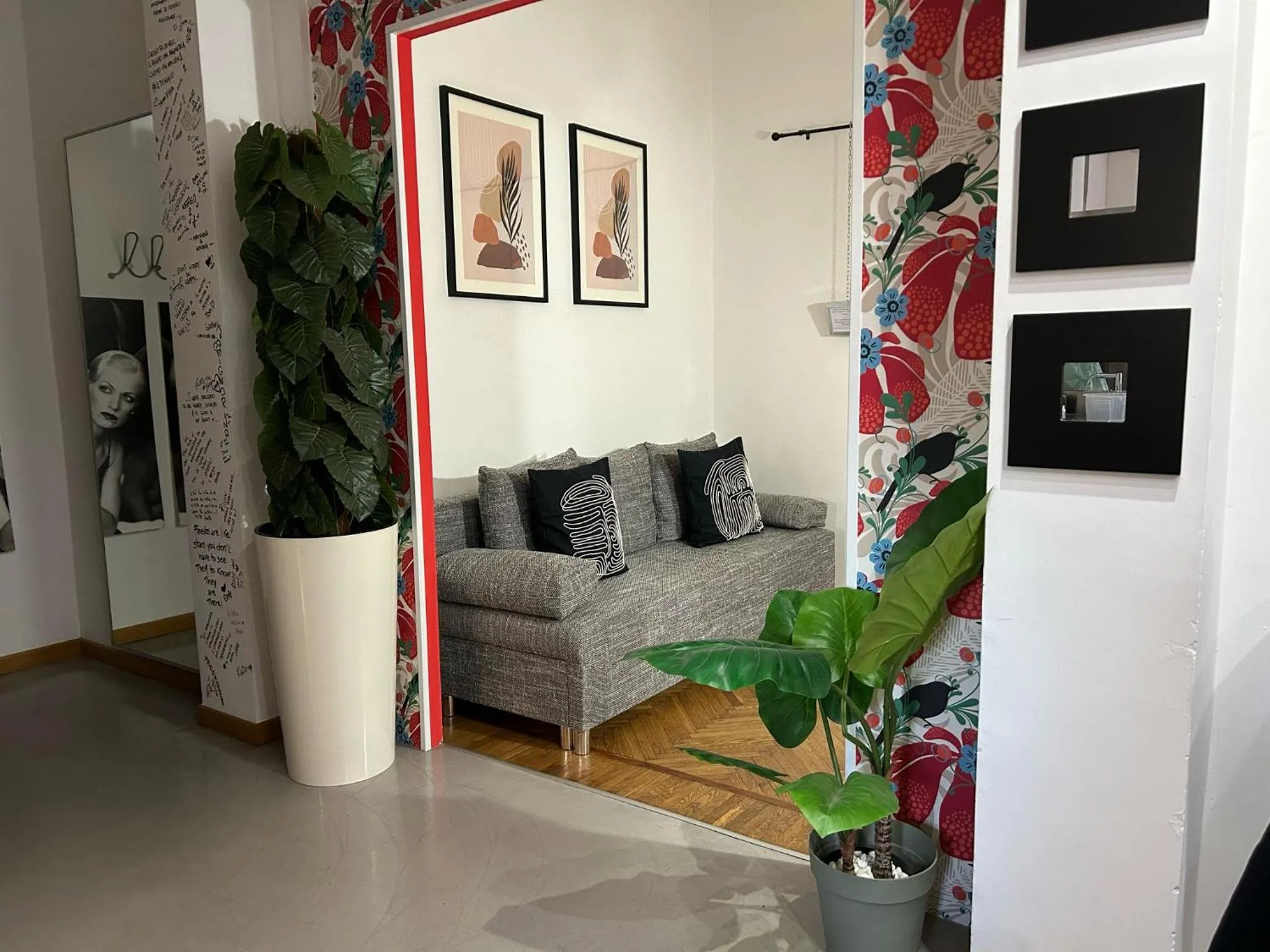 Living room in Santhry House