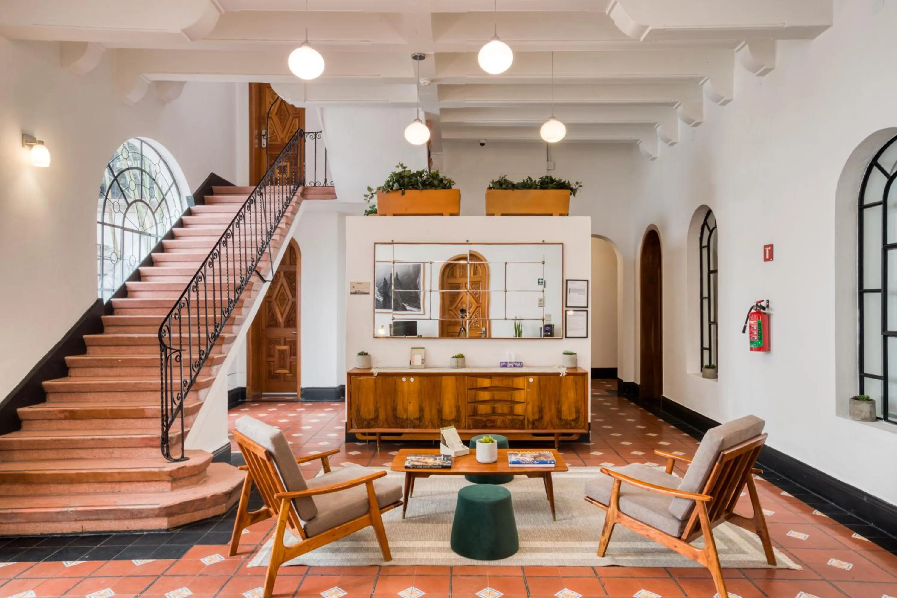 Seating area in Santa Casa by Tasman