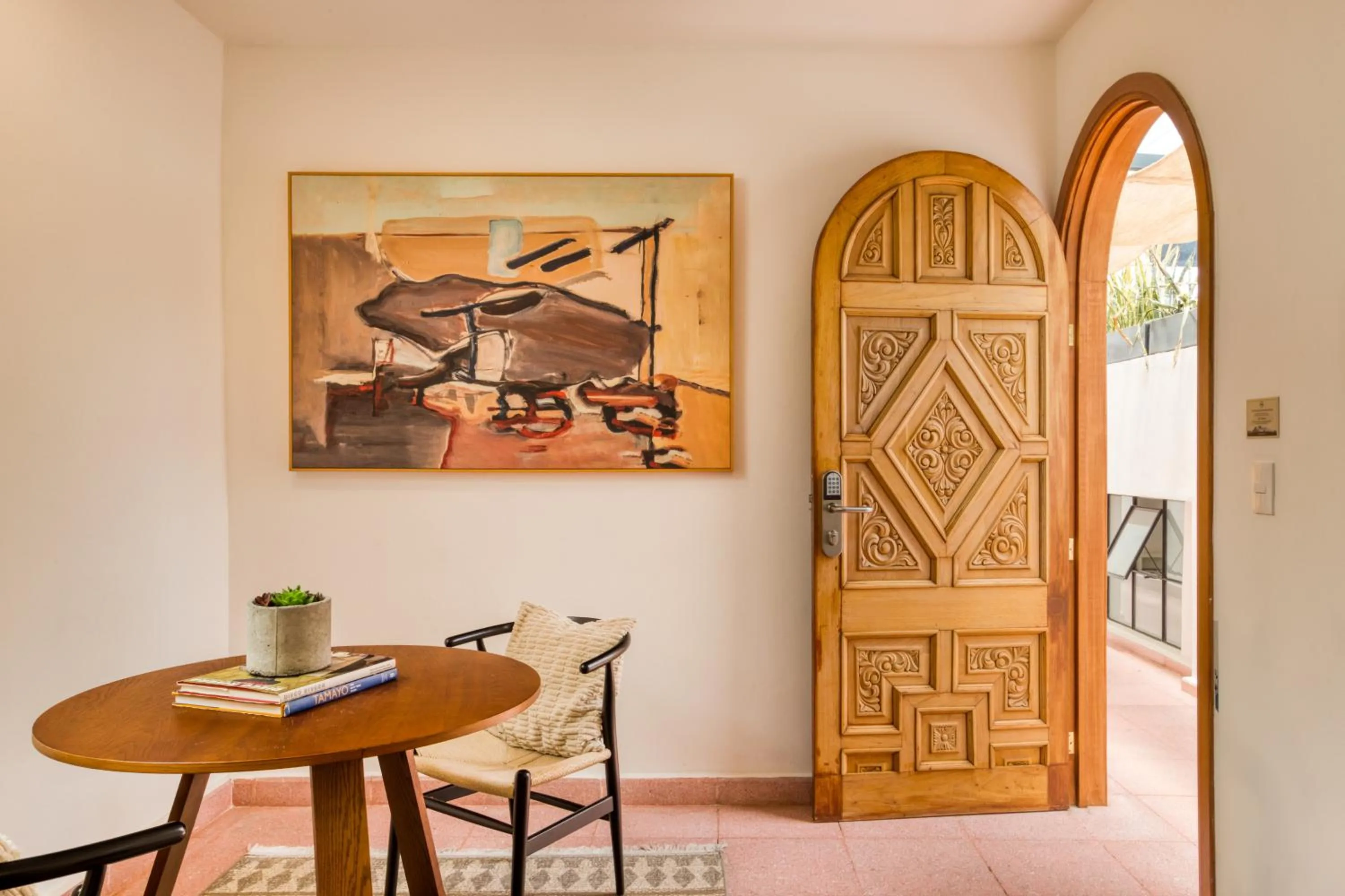 Seating area in Santa Casa by Tasman