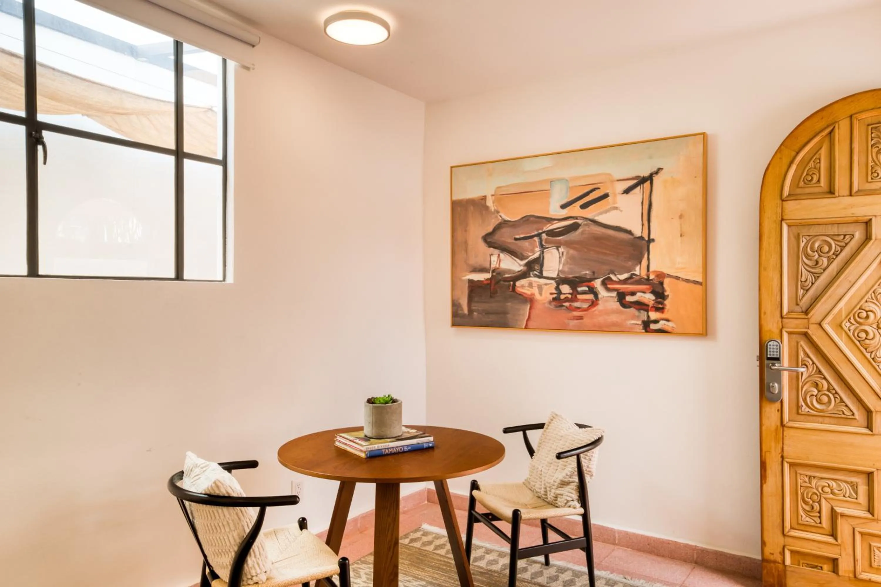 Seating area in Santa Casa by Tasman