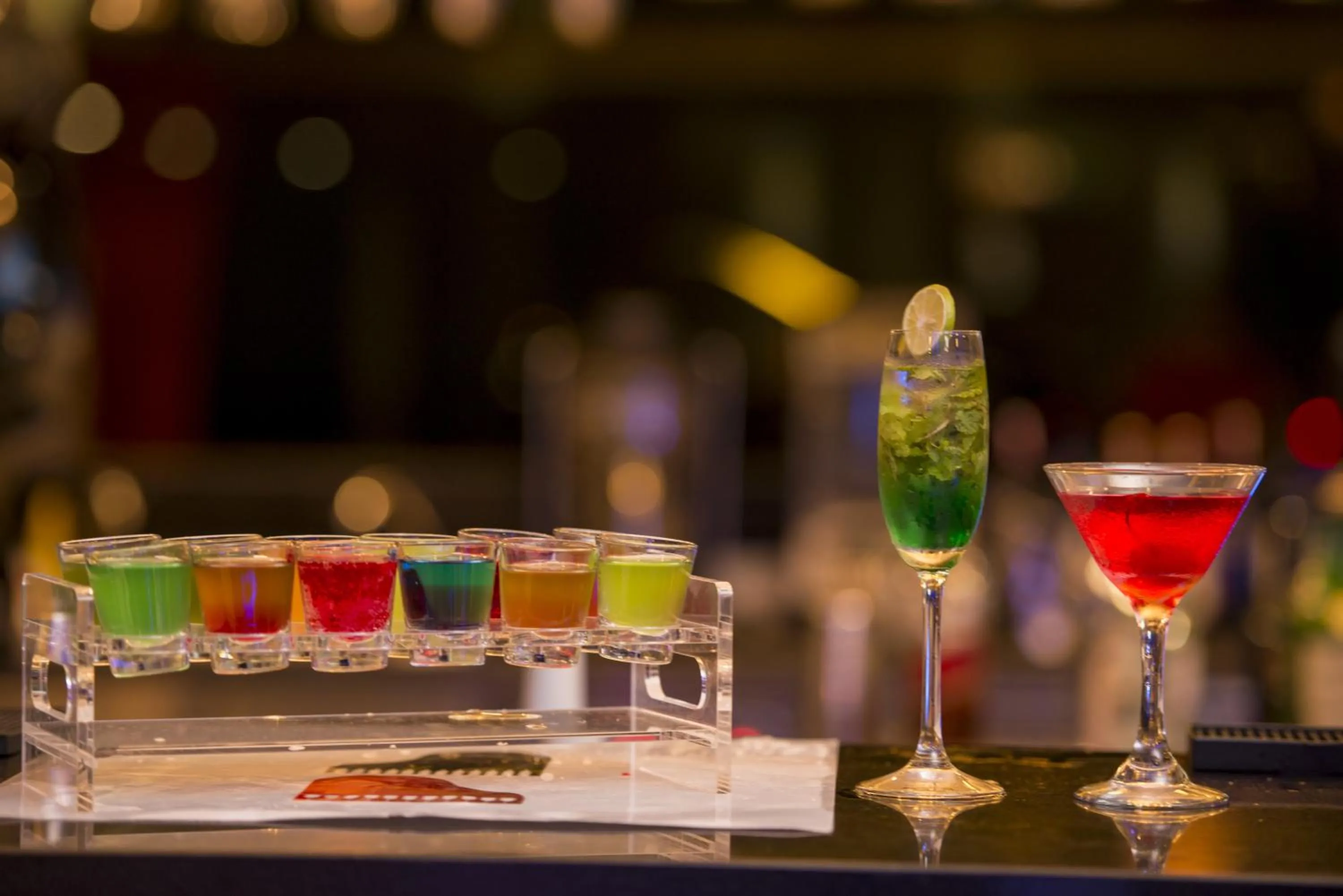 Drinks in Hotel Parami