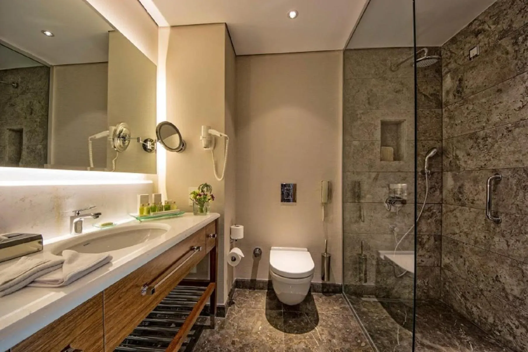 Bathroom in Crowne Plaza Istanbul Oryapark by IHG