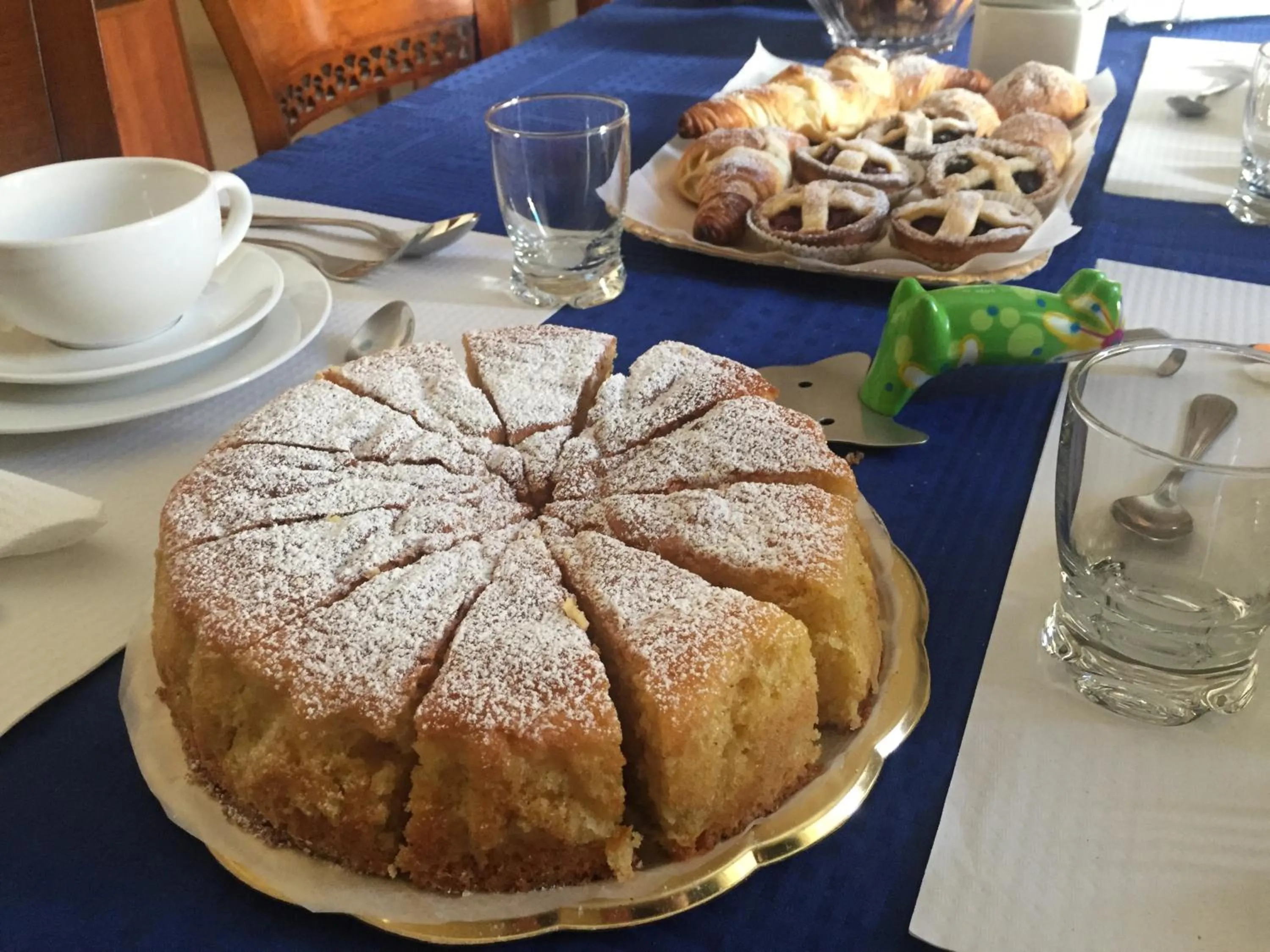 Food and drinks in B&B Iris