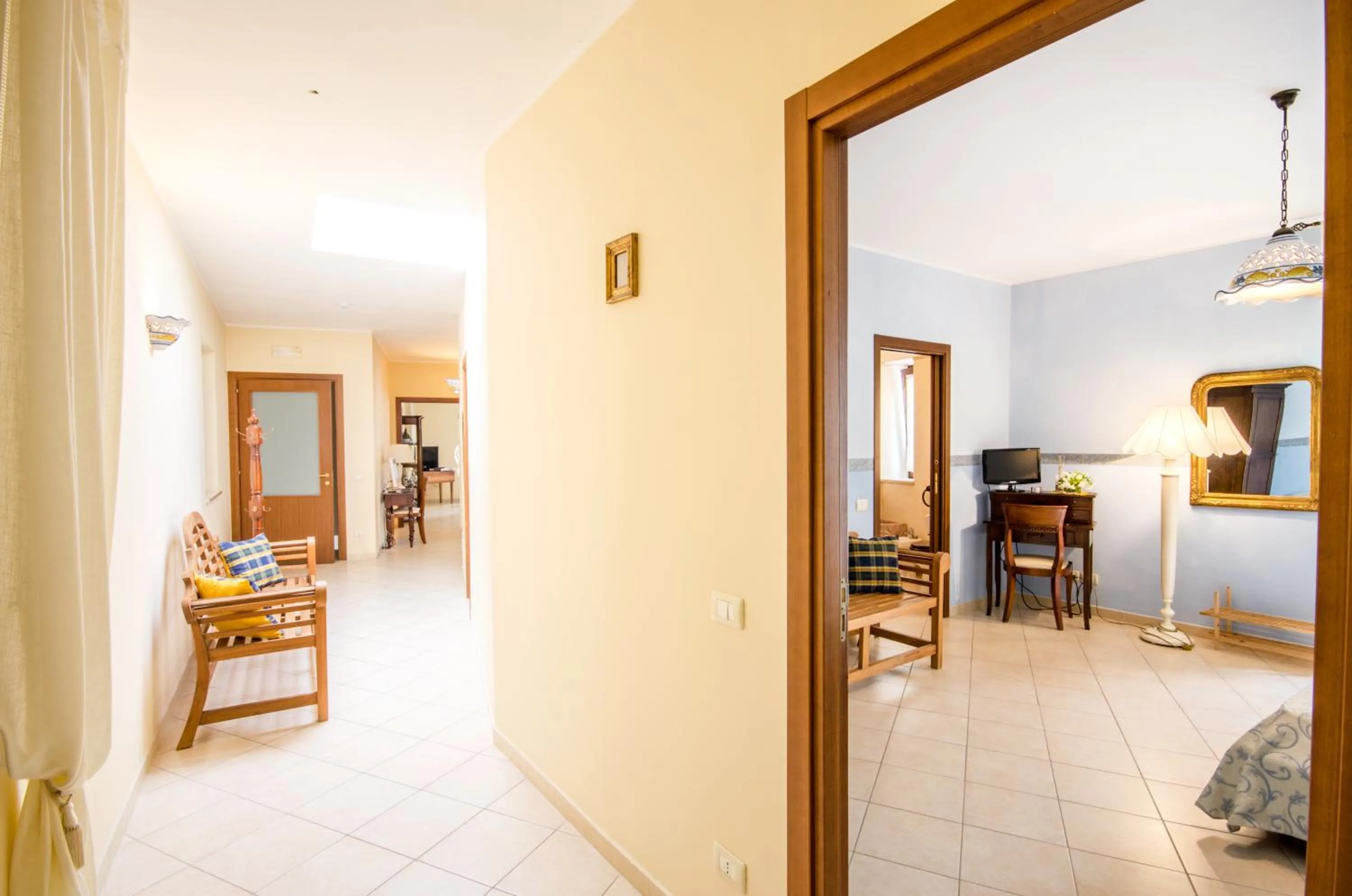 View (from property/room), Bed in B&B Iris