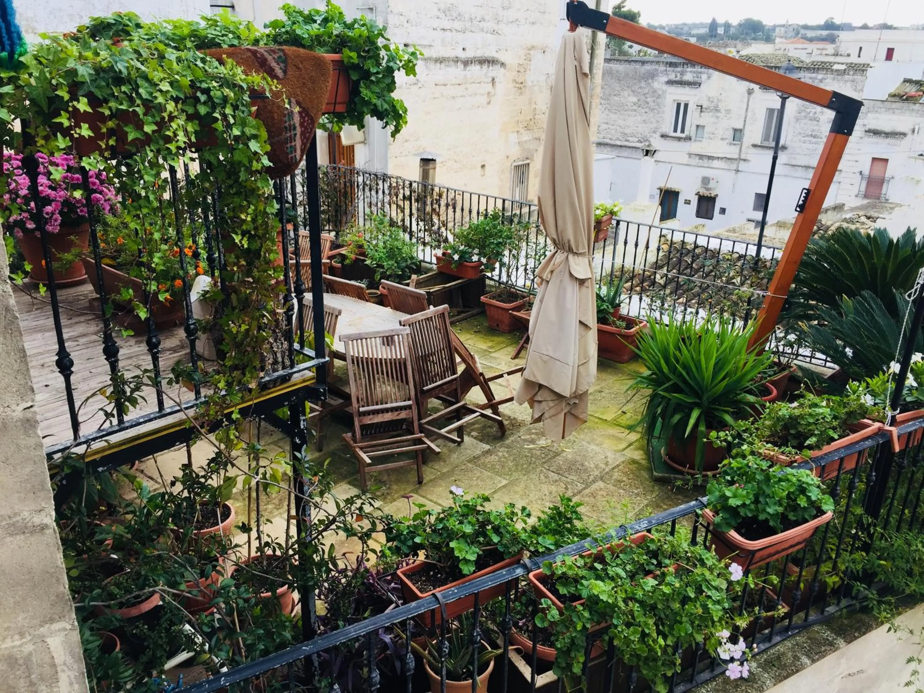 View (from property/room) in B&B Iris