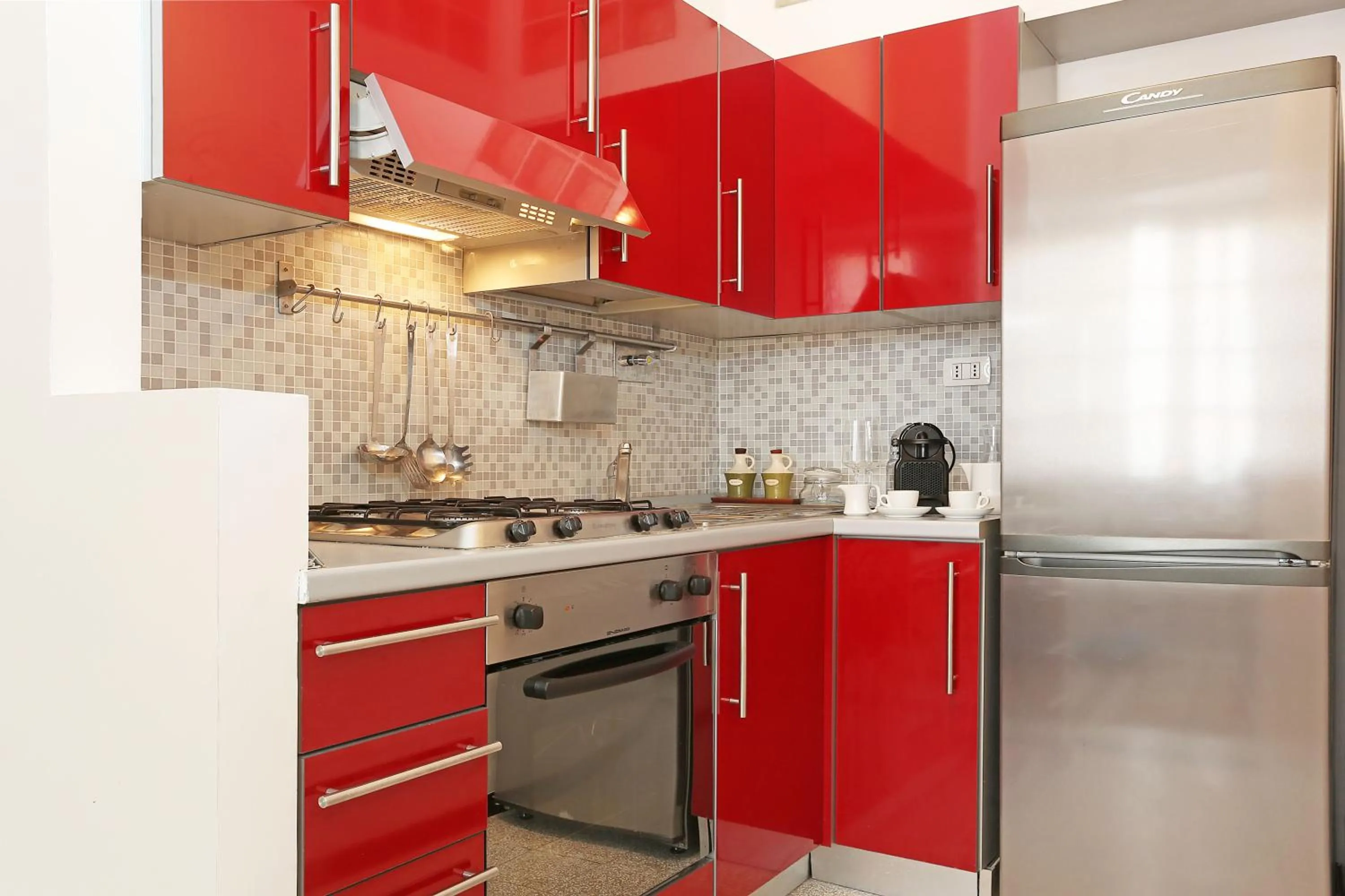 Kitchen or kitchenette in Liberty Rome Suites - Liberty Collection