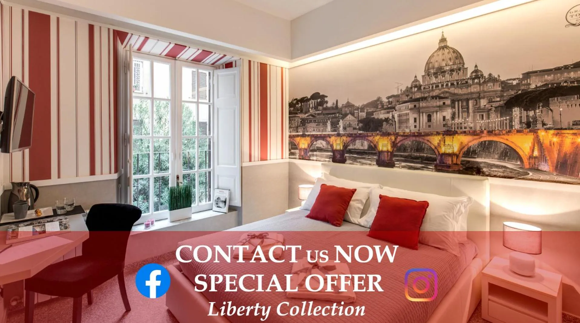 Decorative detail in Liberty Rome Suites - Liberty Collection