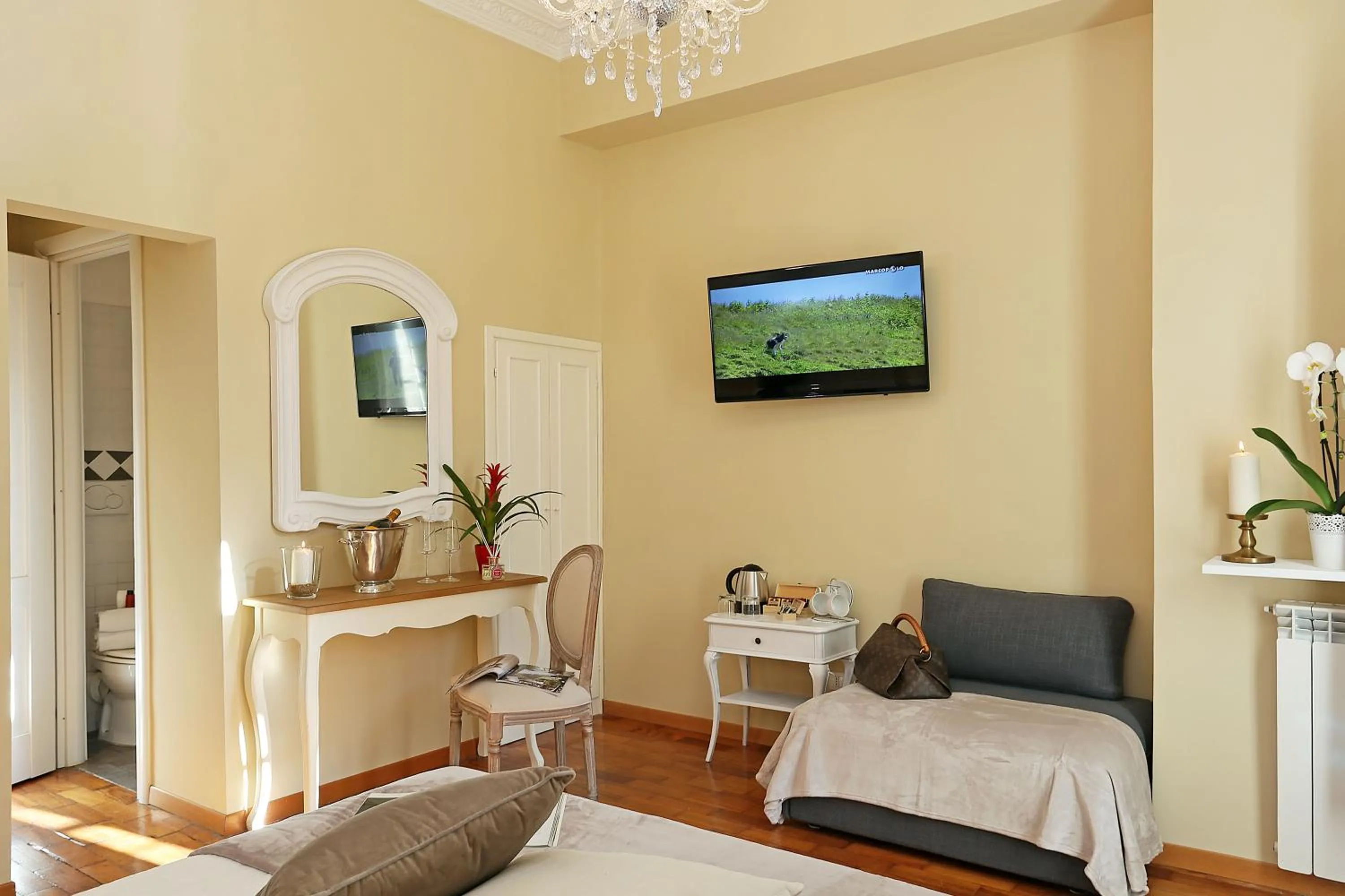 Bed in Liberty Rome Suites - Liberty Collection