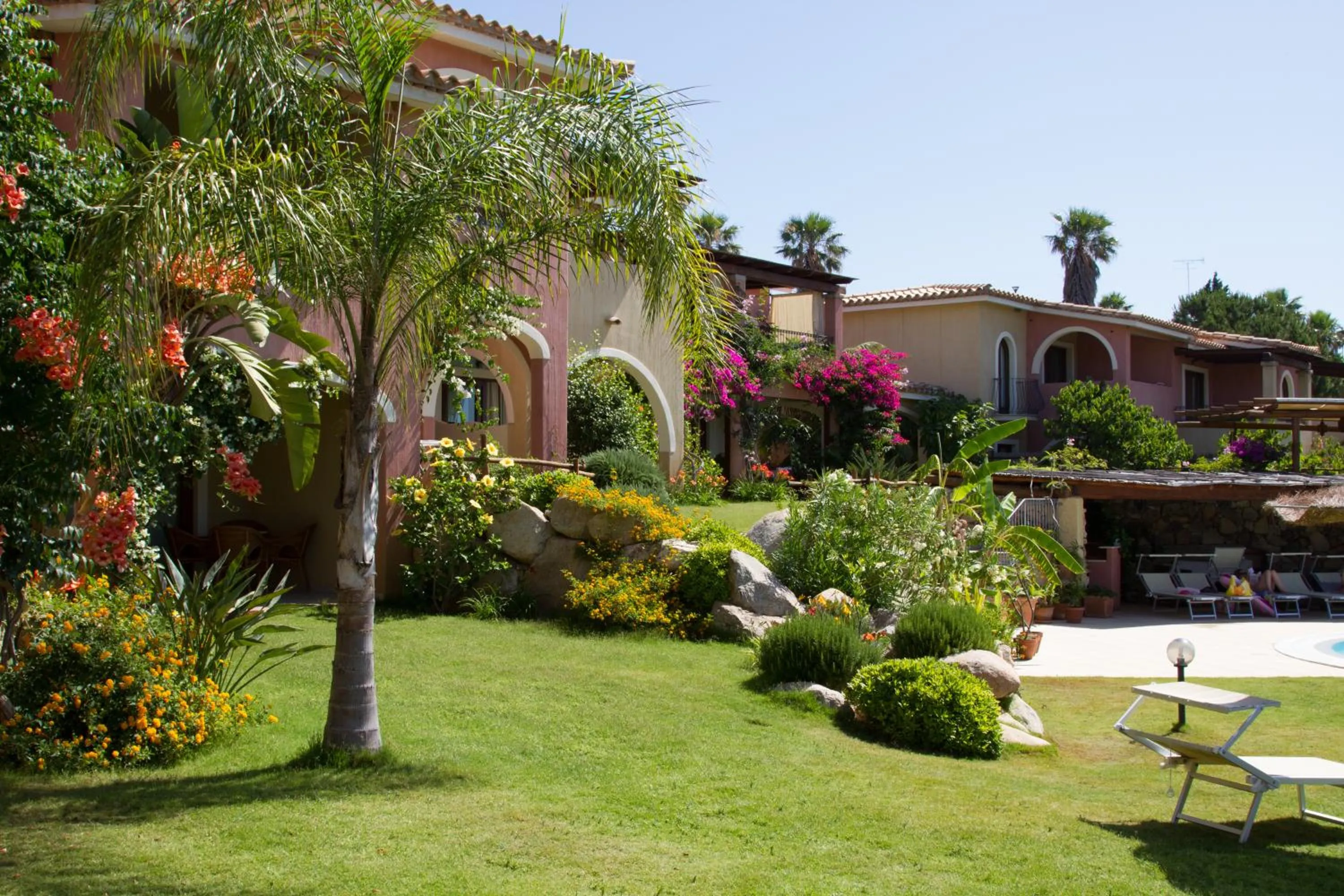 Garden in Hotel Mariposas